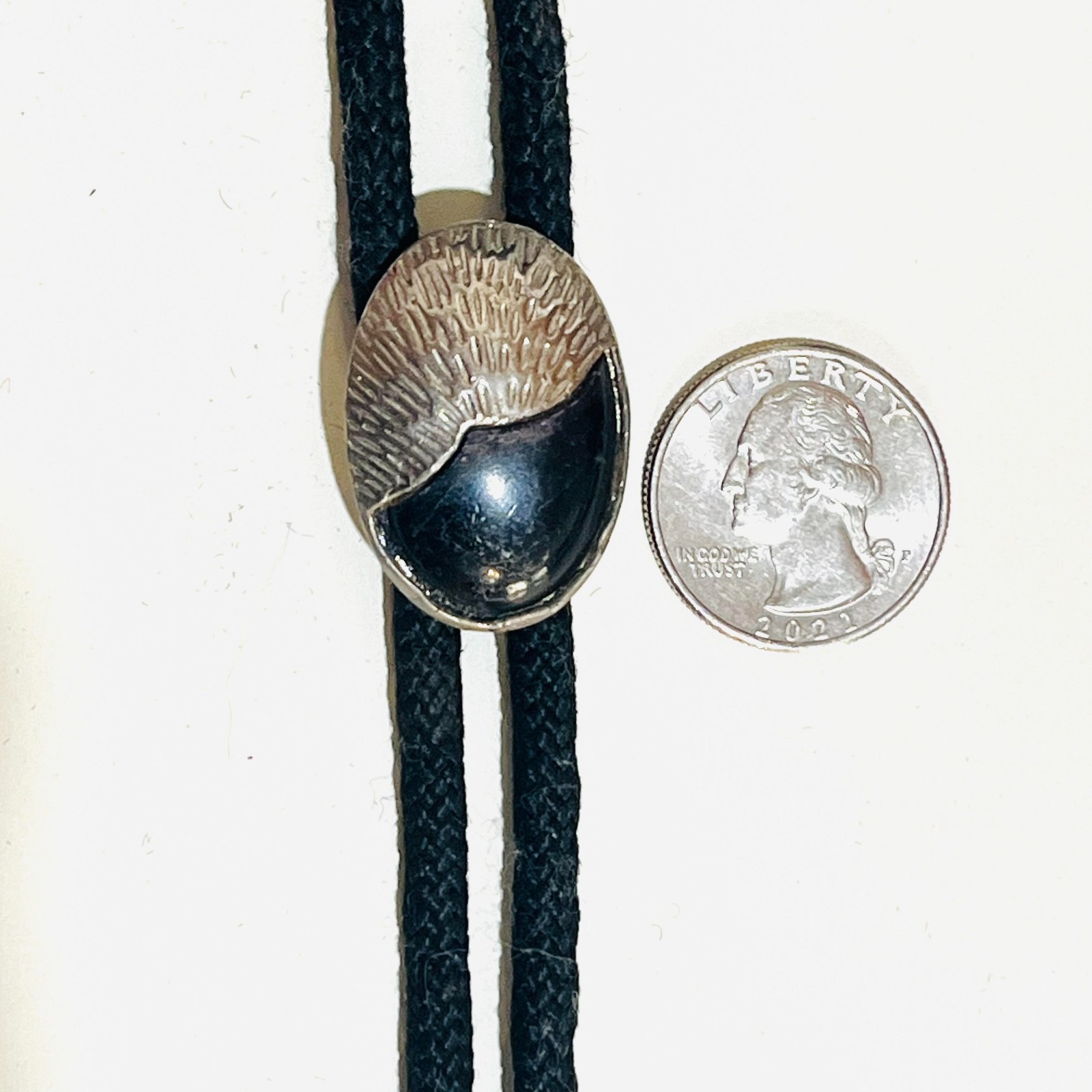 Assorted lot of five, Western-Style, Native American, Jasper ,Bolo Ties