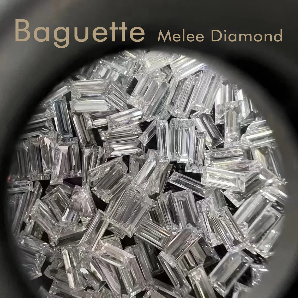 20Pcs Baguette Lab Loose Diamonds Small Size Wholesale Lab Created CVD Diamonds