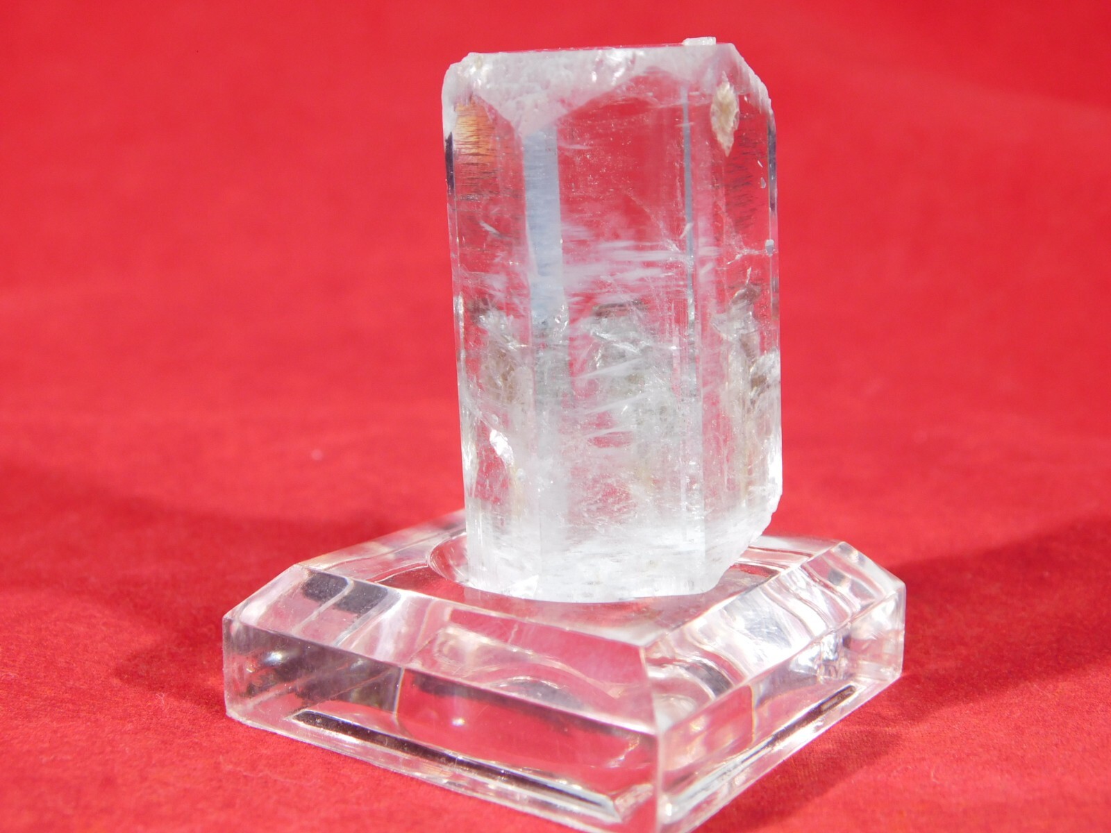 VERY Translucent! BLUE Terminated AQUAMARINE Crystal Pakistan 203ct