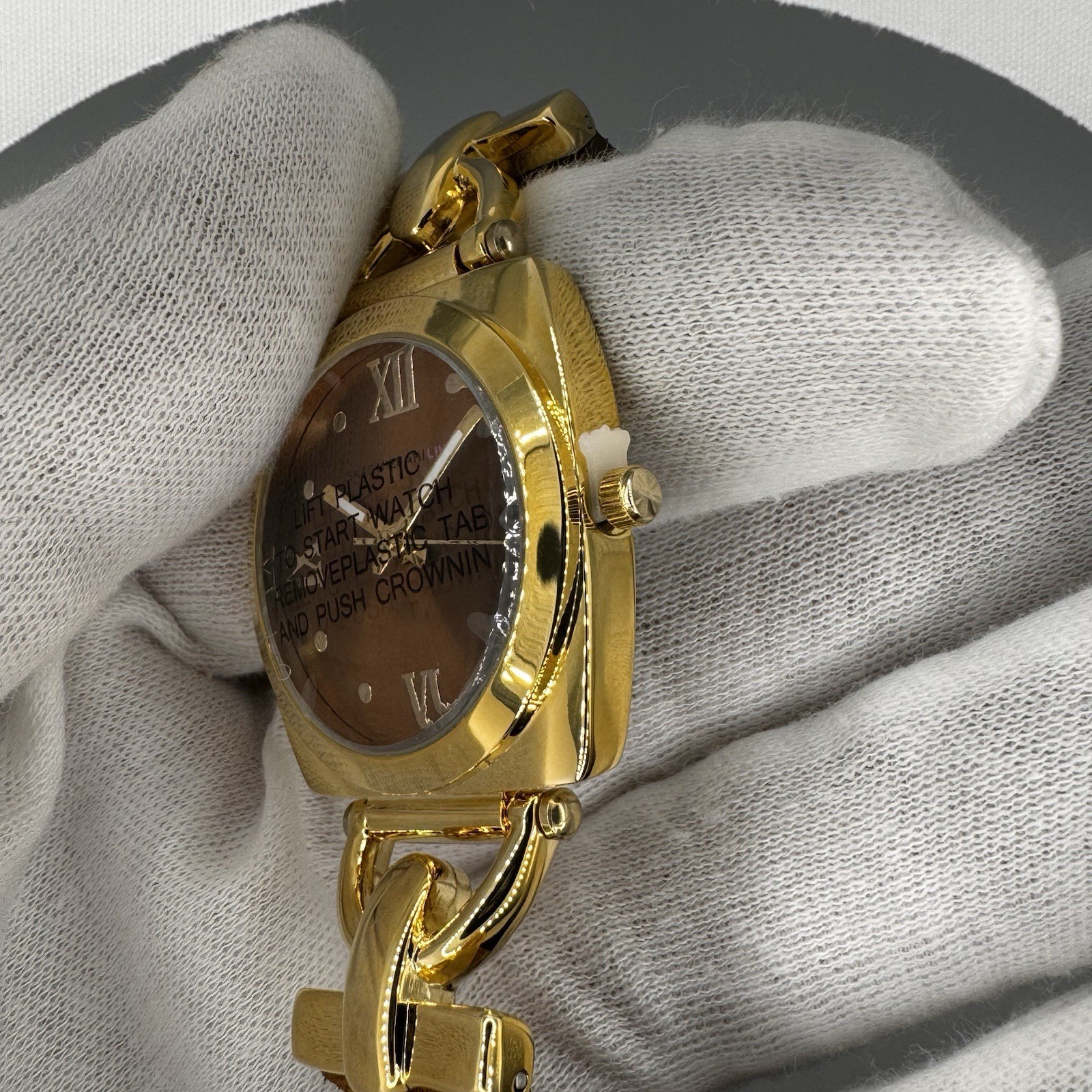 Isaac Mizrahi Live Watch Leather Band