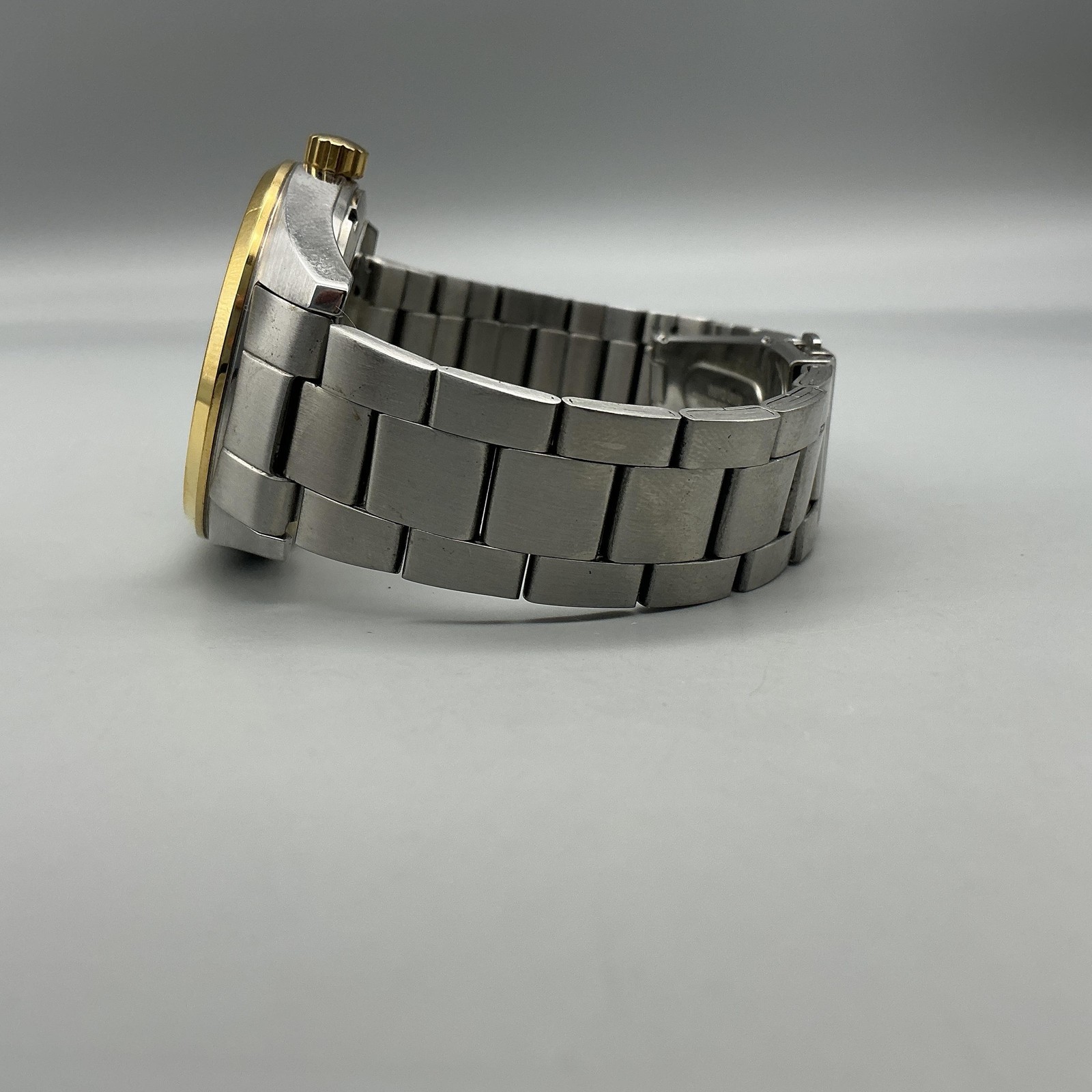 Pulsar PC32-X053 Mens Watch 40mm Two Tone Stainless Date 50M New Battery 7.5″