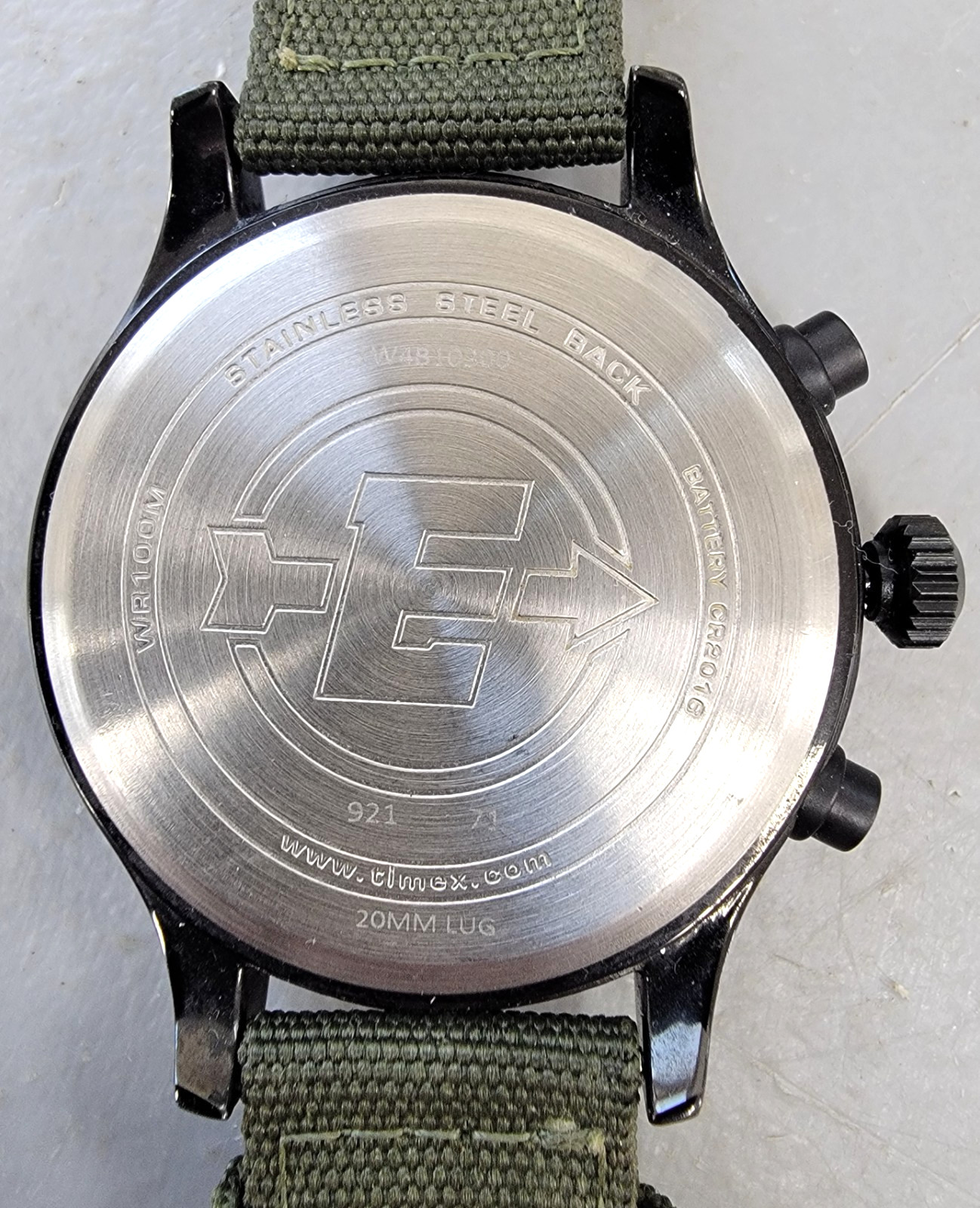 Timex Expedition TW4B10300 Field Chronograph Black Dial Green Strap Men’s Watch