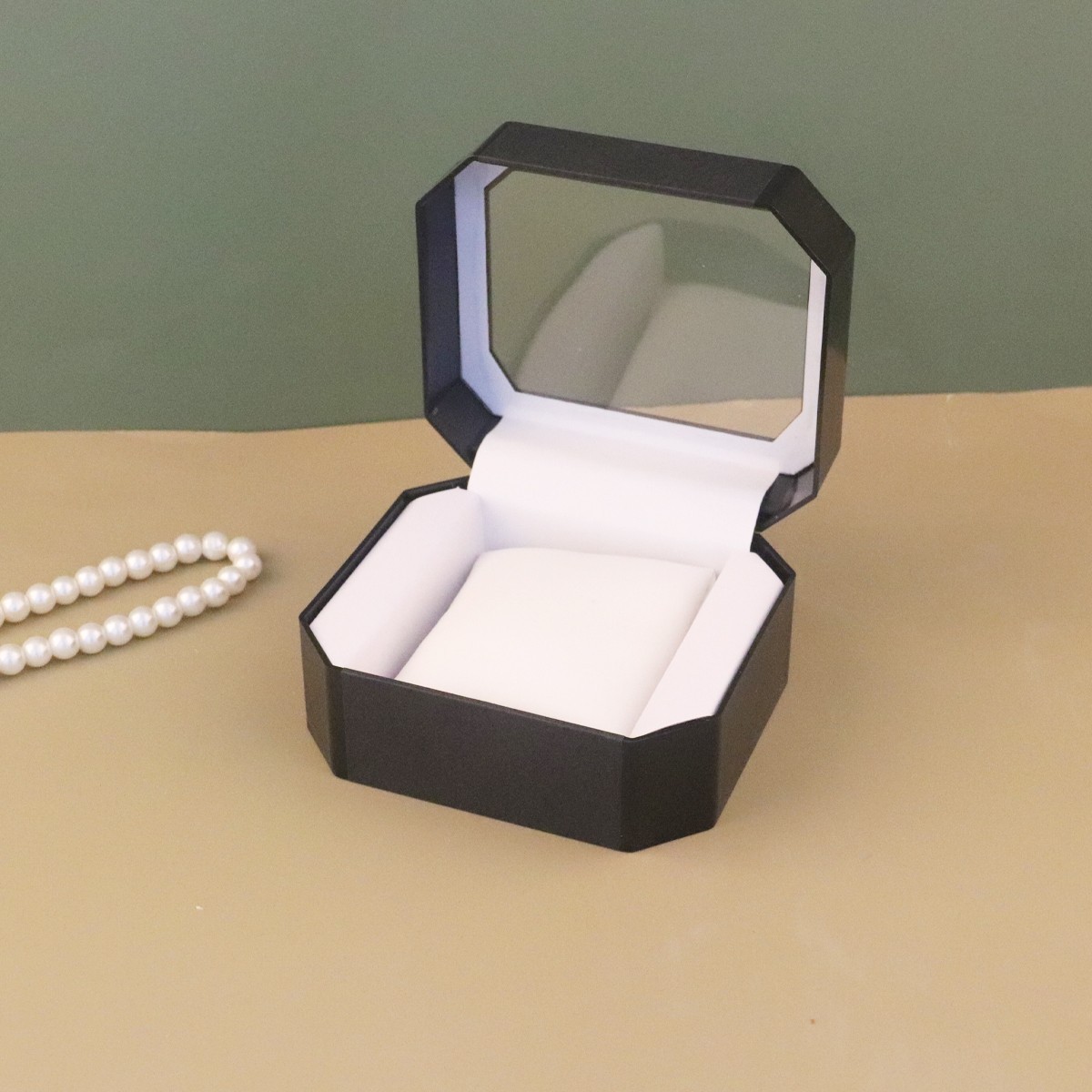 Single Watch Display Box Case Jewellry Storage Organizer With Pillow High-End