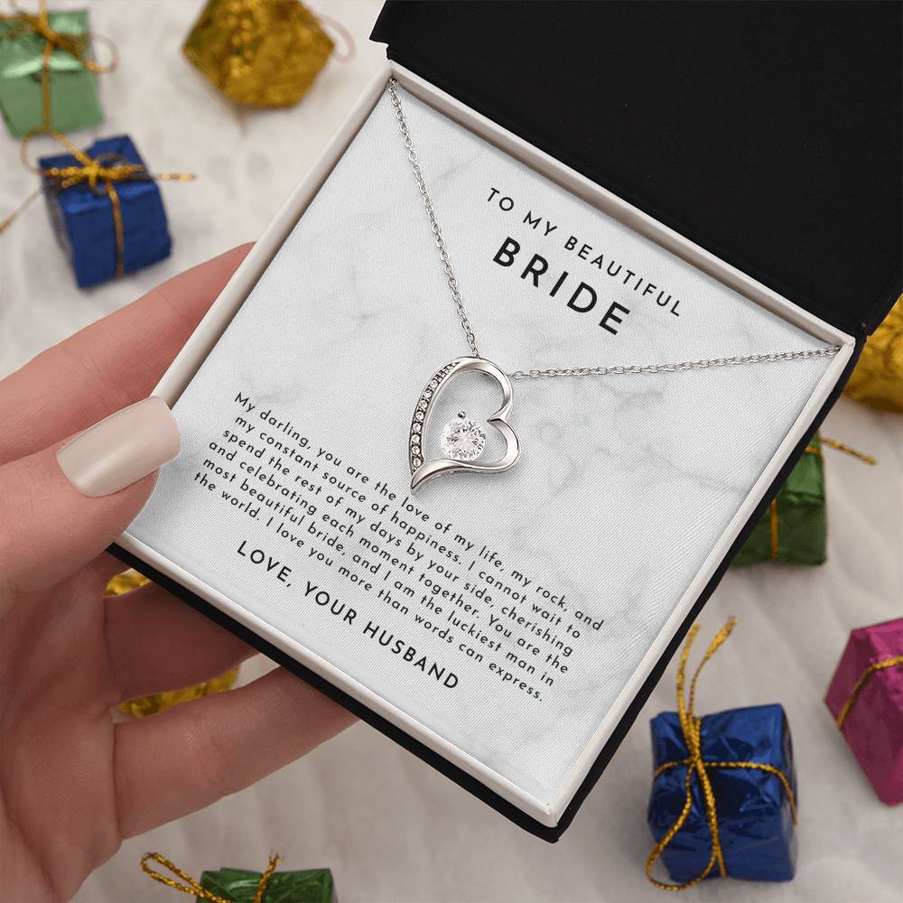 Bride Gift From Groom, Wedding Day Gift, Groom to Bride, Jewelry Gift from Groom