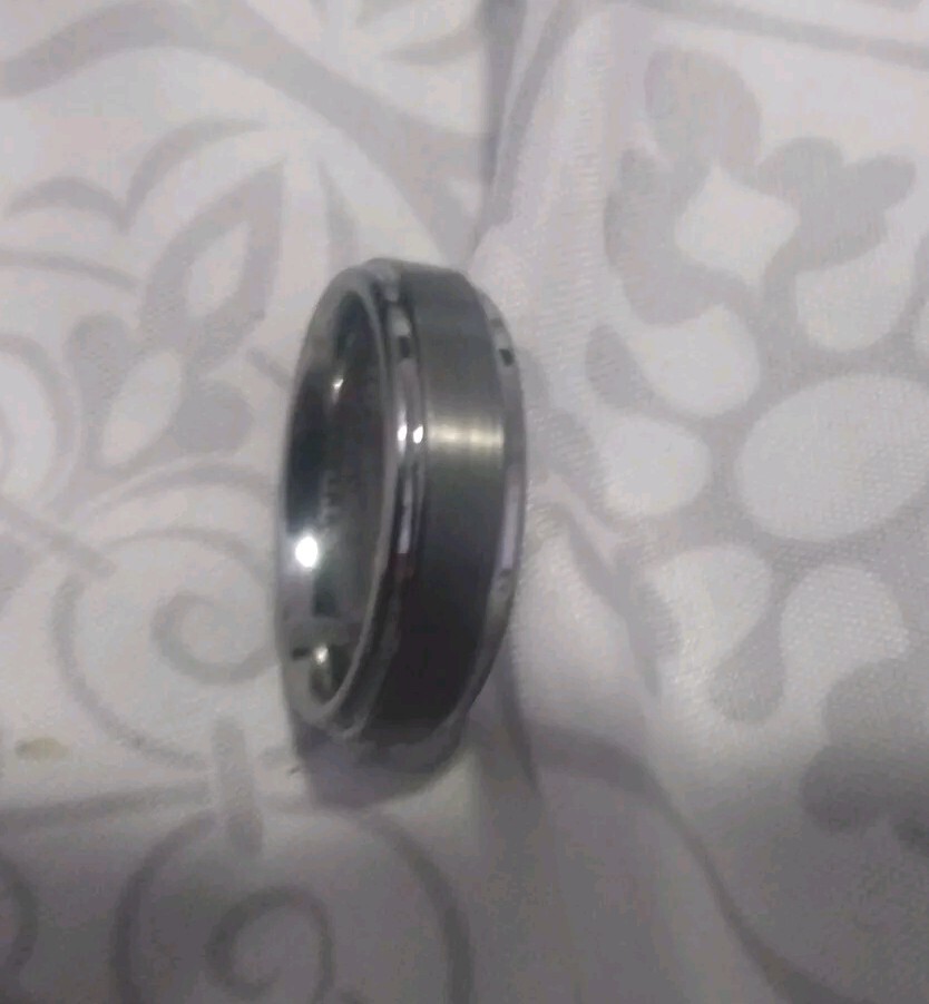 Triton Tungsten Carbide Wedding Ring Band Sizes 7.5,10