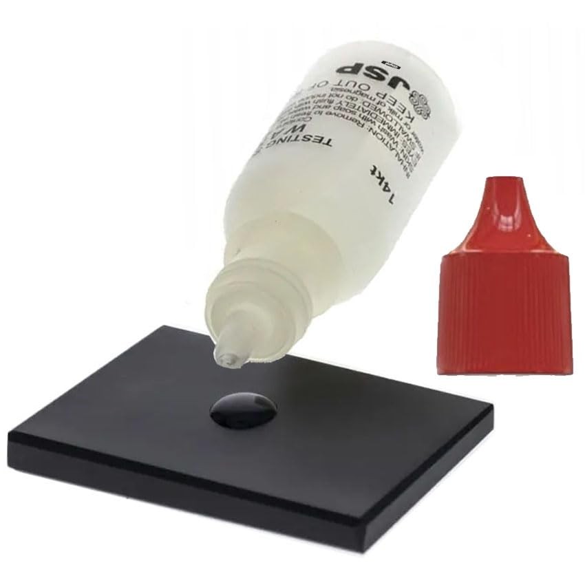 Waytest Gold Testing Solution 18K & Scratch Tester Stone Precious Metal…