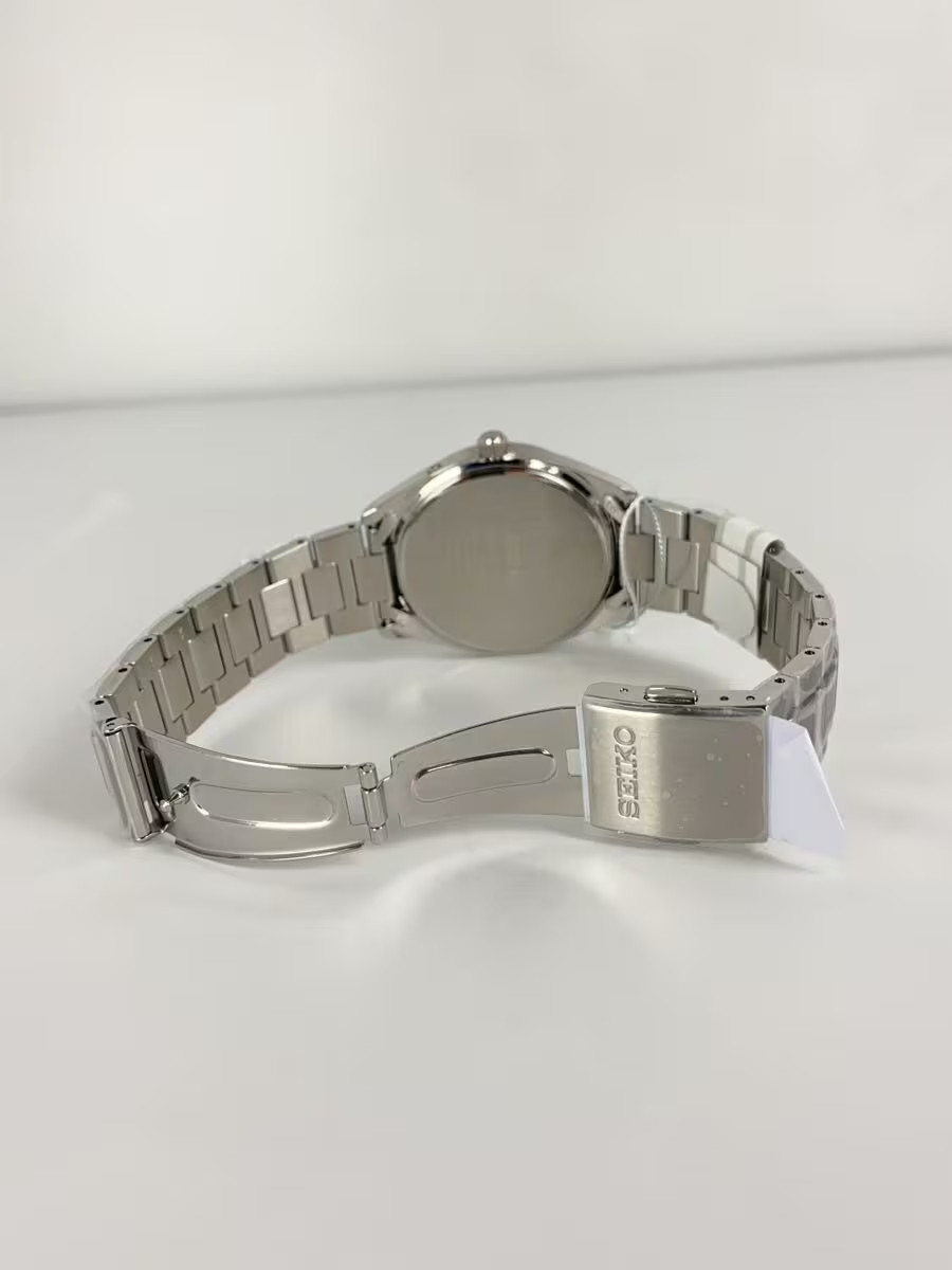 SEIKO Solar Watch Analog Stainless Steel SLV SS 7B72 0AC0