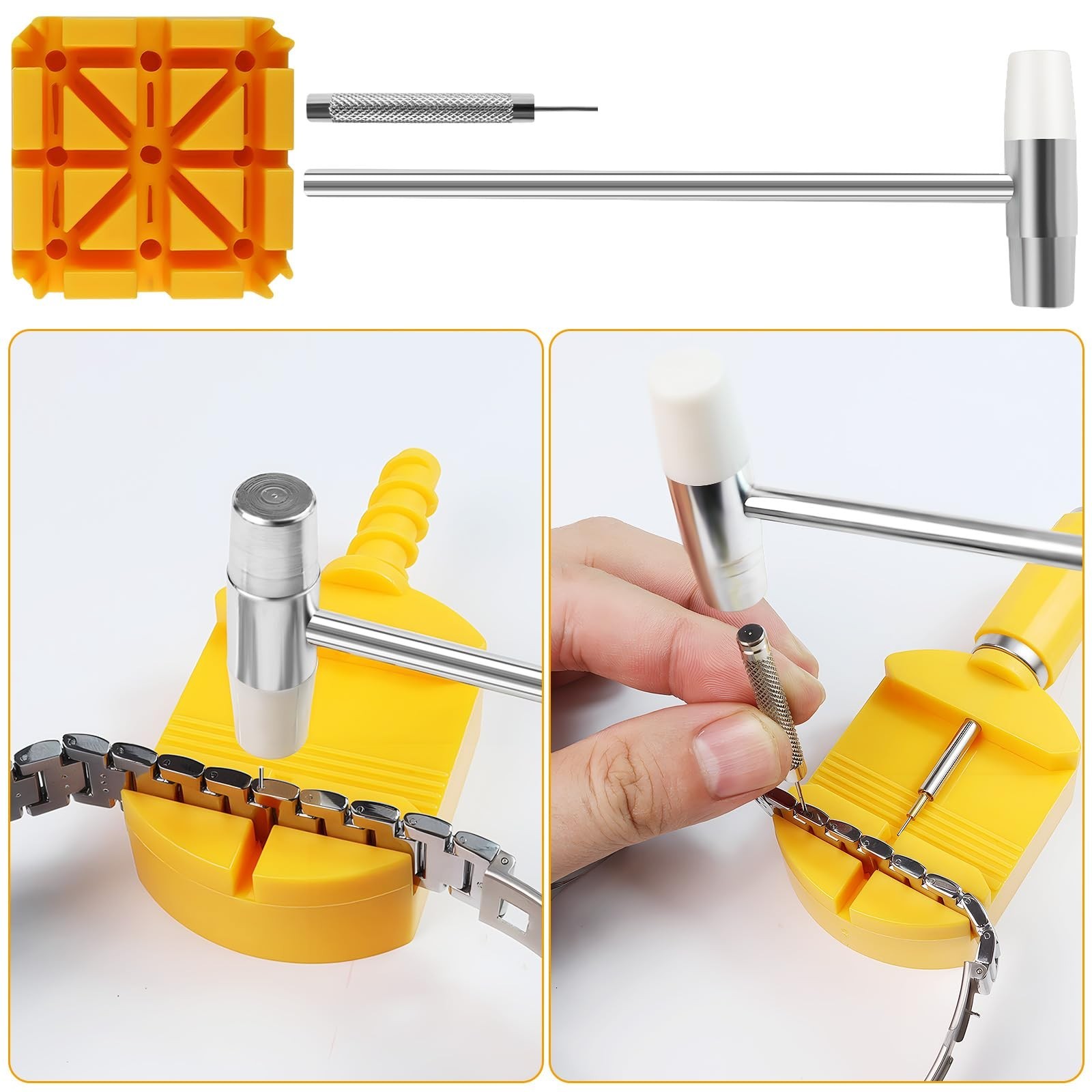 Ultimate Watch Link Removal kit – Adjustable Bracelet Repair & Resizing, Watc…