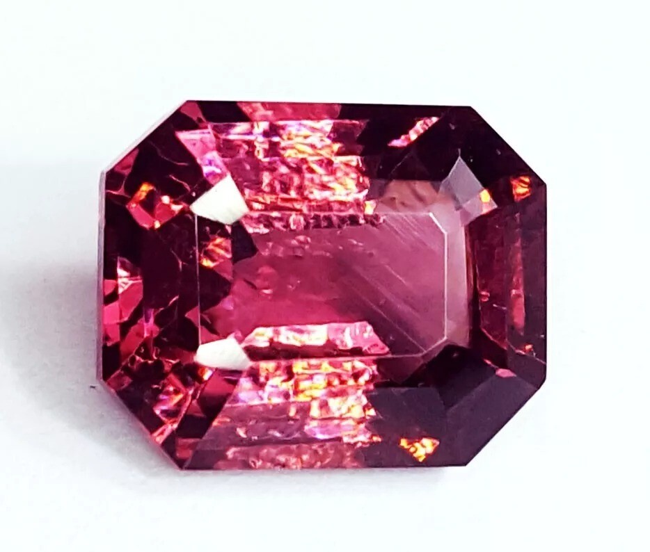 9.50+ Ct Loose Gemstone Certified Natural Rhodolite Garnet Radiant Cut