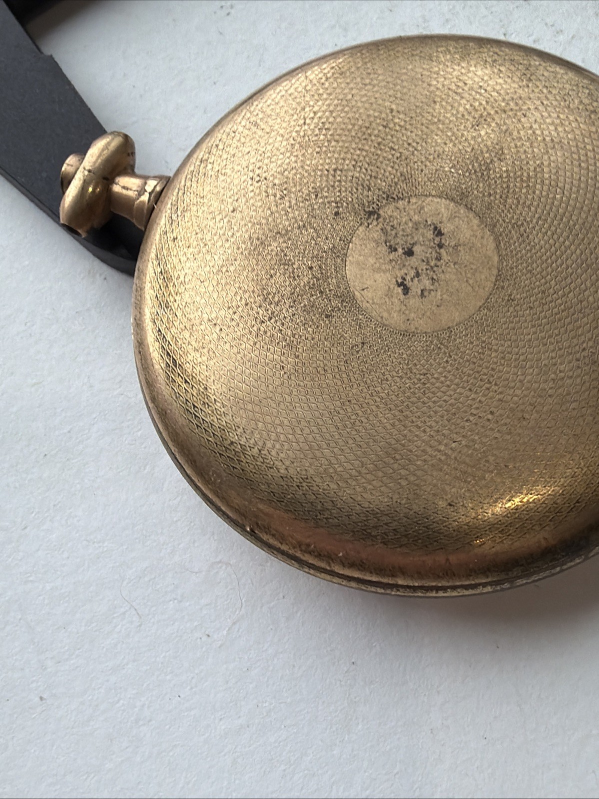AS87 VTG 10 Years Gold Filled Winding Locust Pocket Watch For Repair Sold As Is