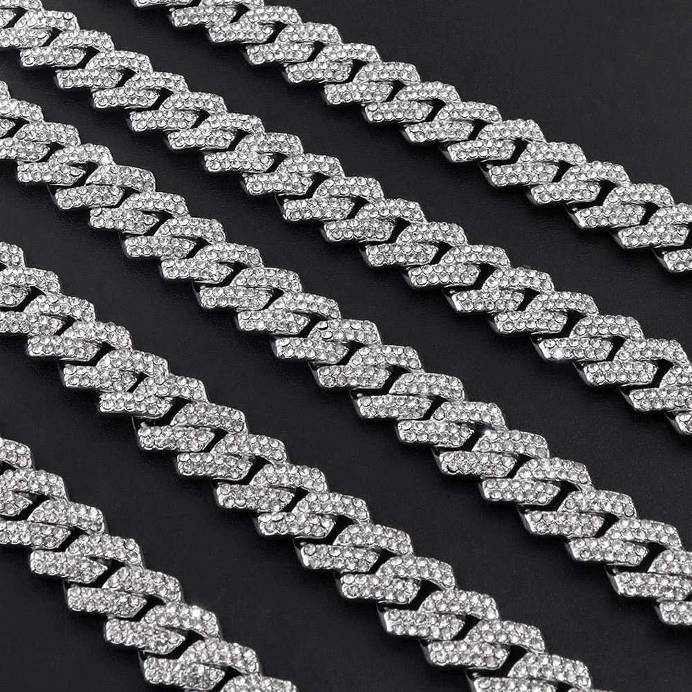 Cadena Cubana Plata 925 Para Hombre Mujer Unisex Elegante Regalo Moda Joyería