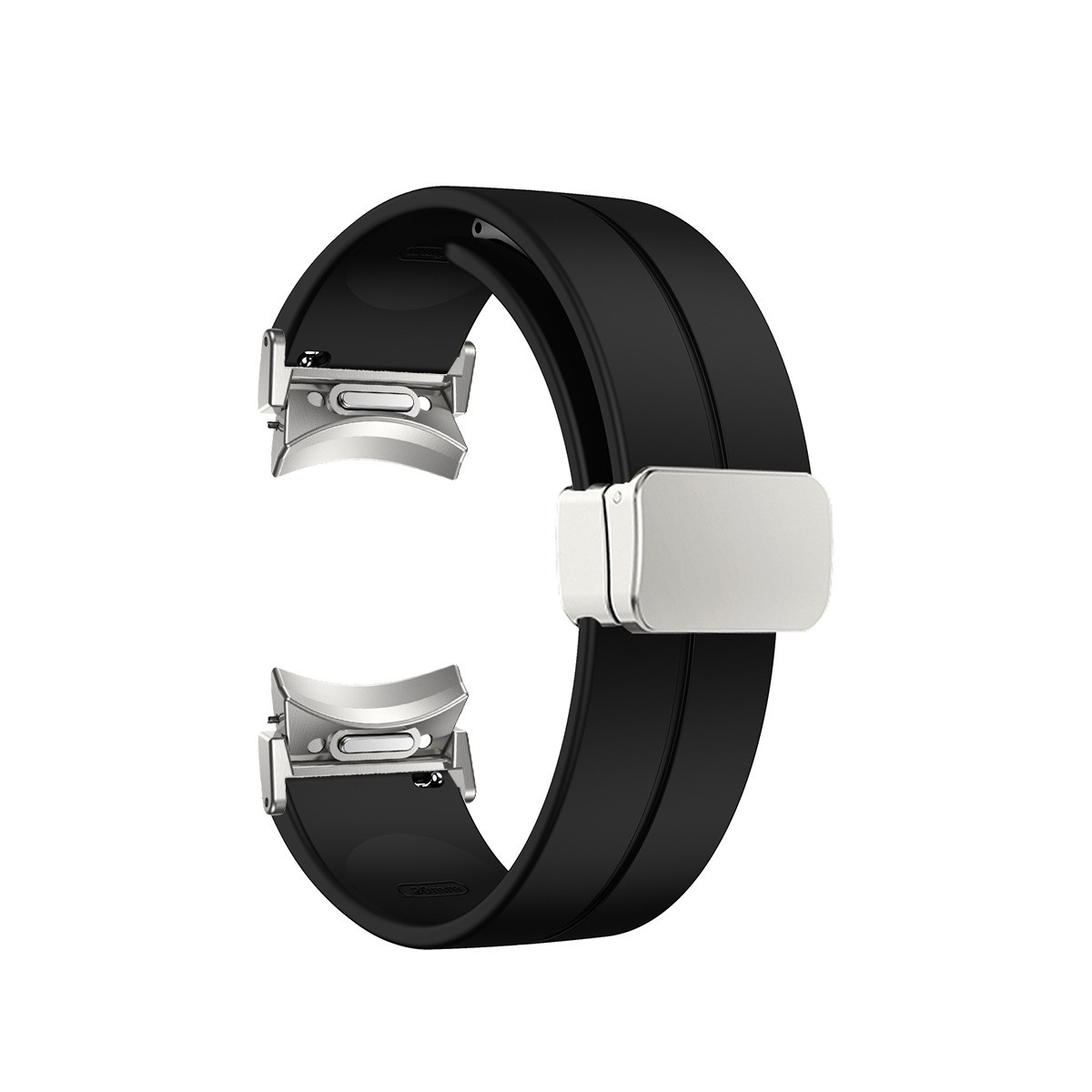 Fits Samsung Watch4/5/6 Classic Silicone Watch Strap Flexible Waterproof Band