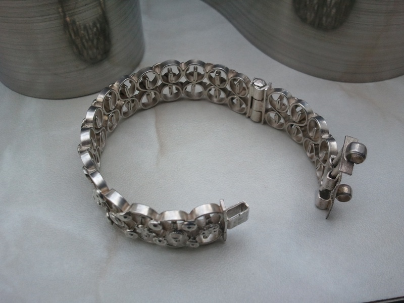 ▄▀▄ beautiful children’s bangle e.g. baptism ▀ real silver ▀ bracelet with hinge ▄▀▄