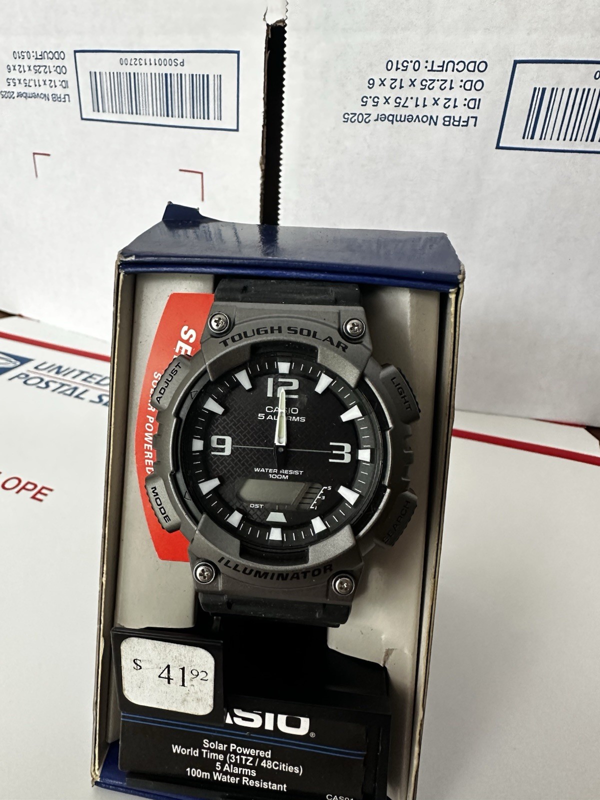 Casio Tough Solar Analog-Digital Watch
