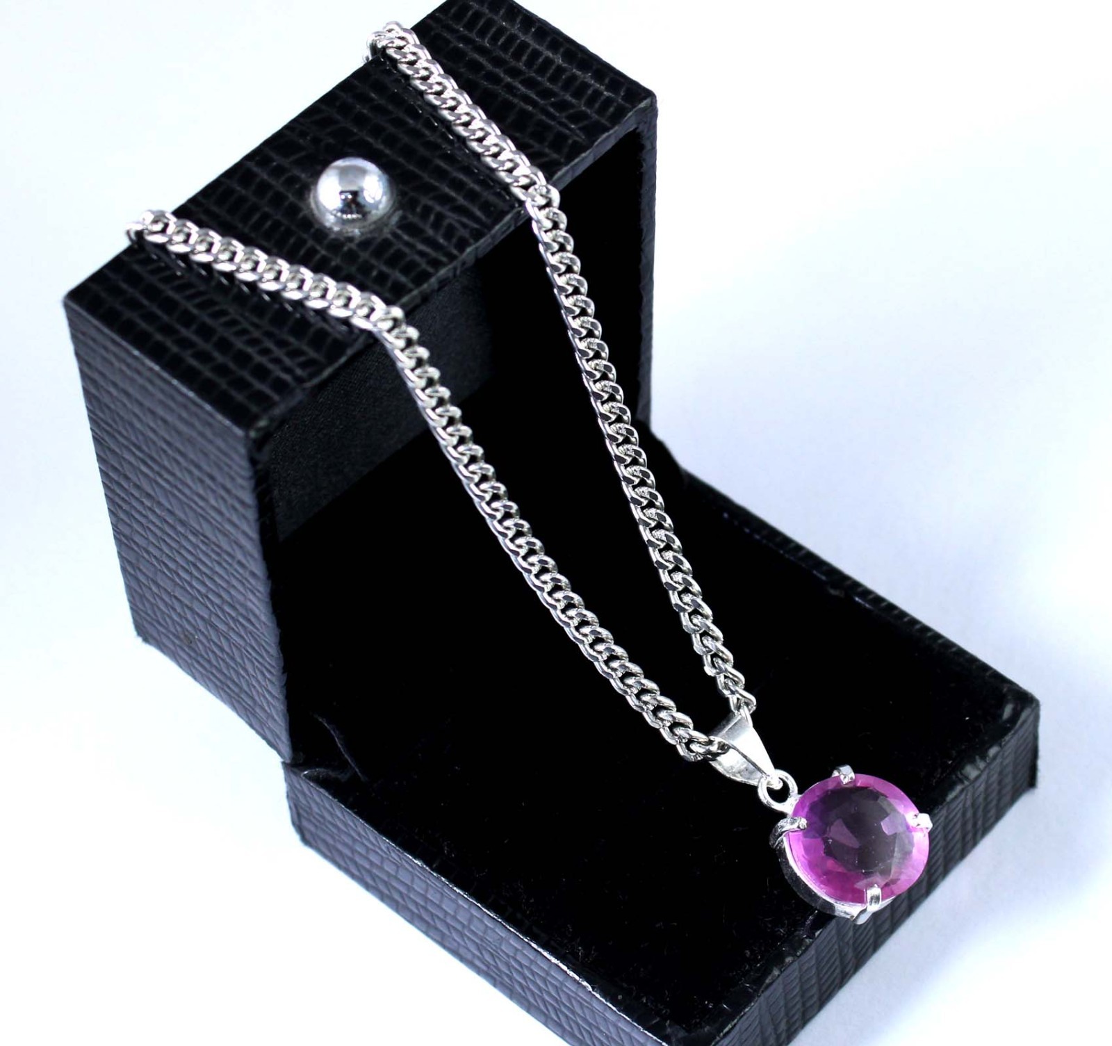 11.70 Ct Natural Round Pink Kunzite Gemstone Certified Men’s Pendant See Video