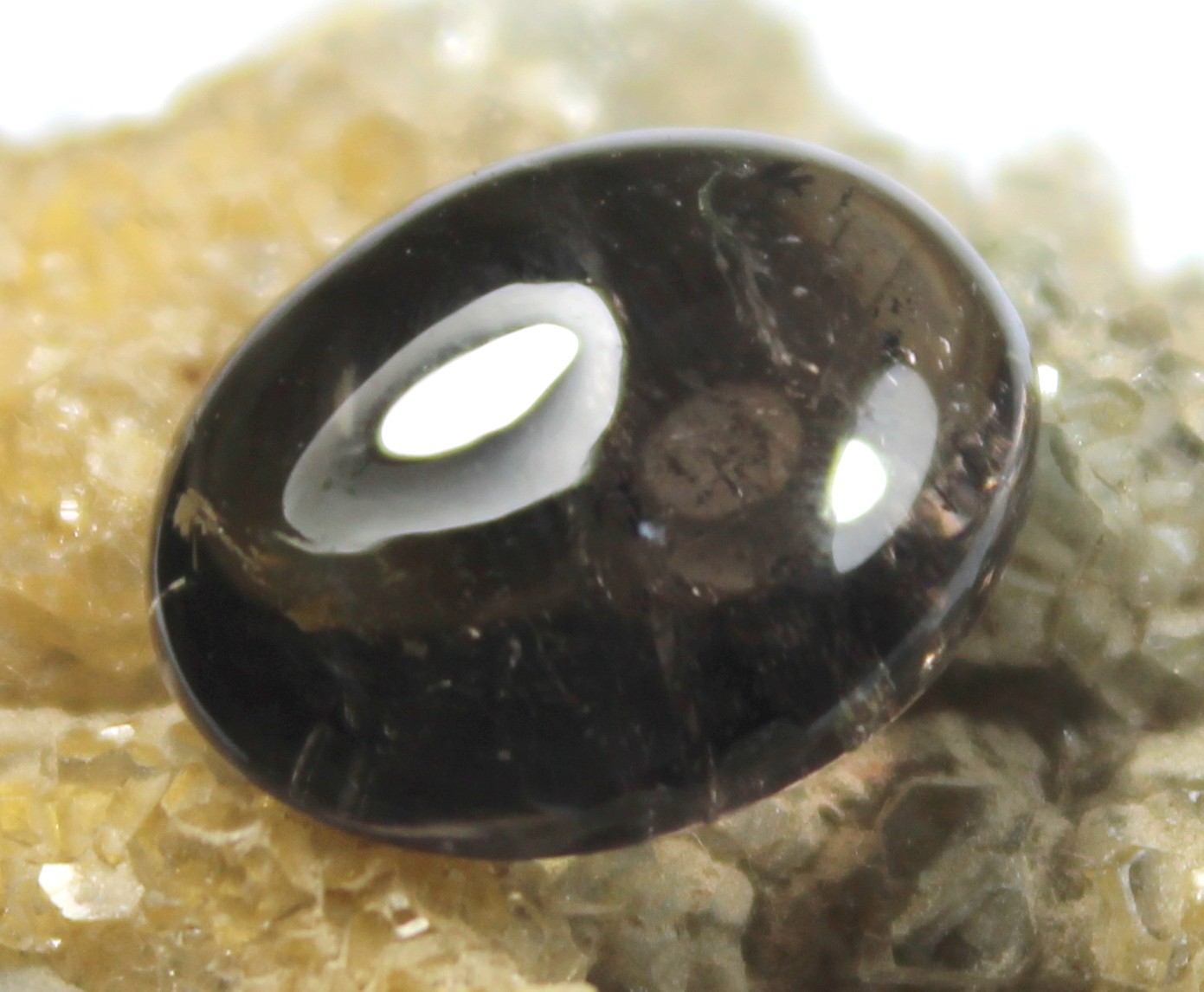 39 Carat Certification Natural Loose Gemstone Beautiful Black Tourmaline Stone.