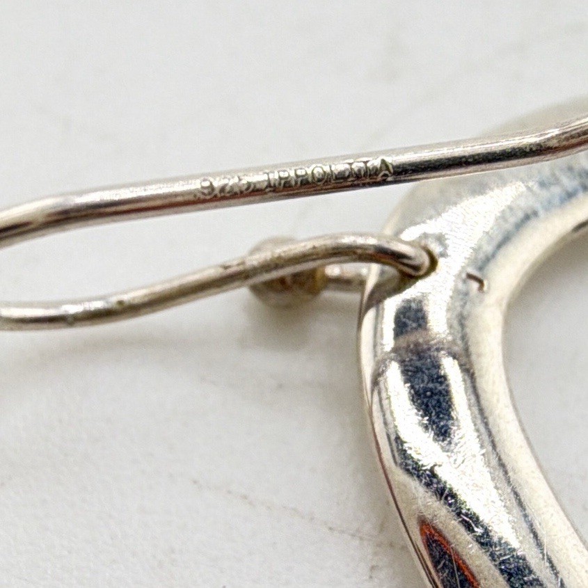 IPPOLITA 925 Sterling Silver Classico Open Oval Drop Dangle Wire Earrings AAM85