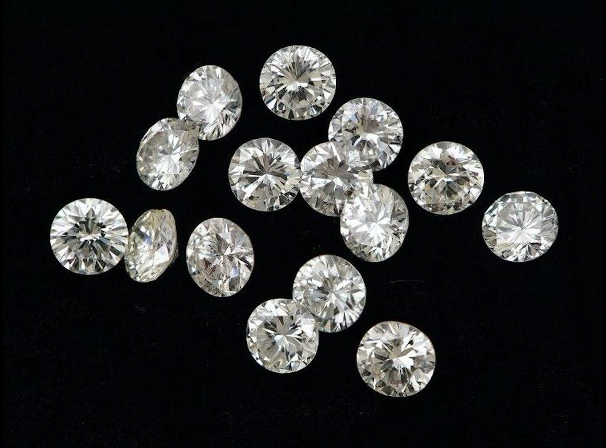 5 Pcs Loose CVD Diamond 3.75 MM Round – D to F – Color IF Clarity Certified