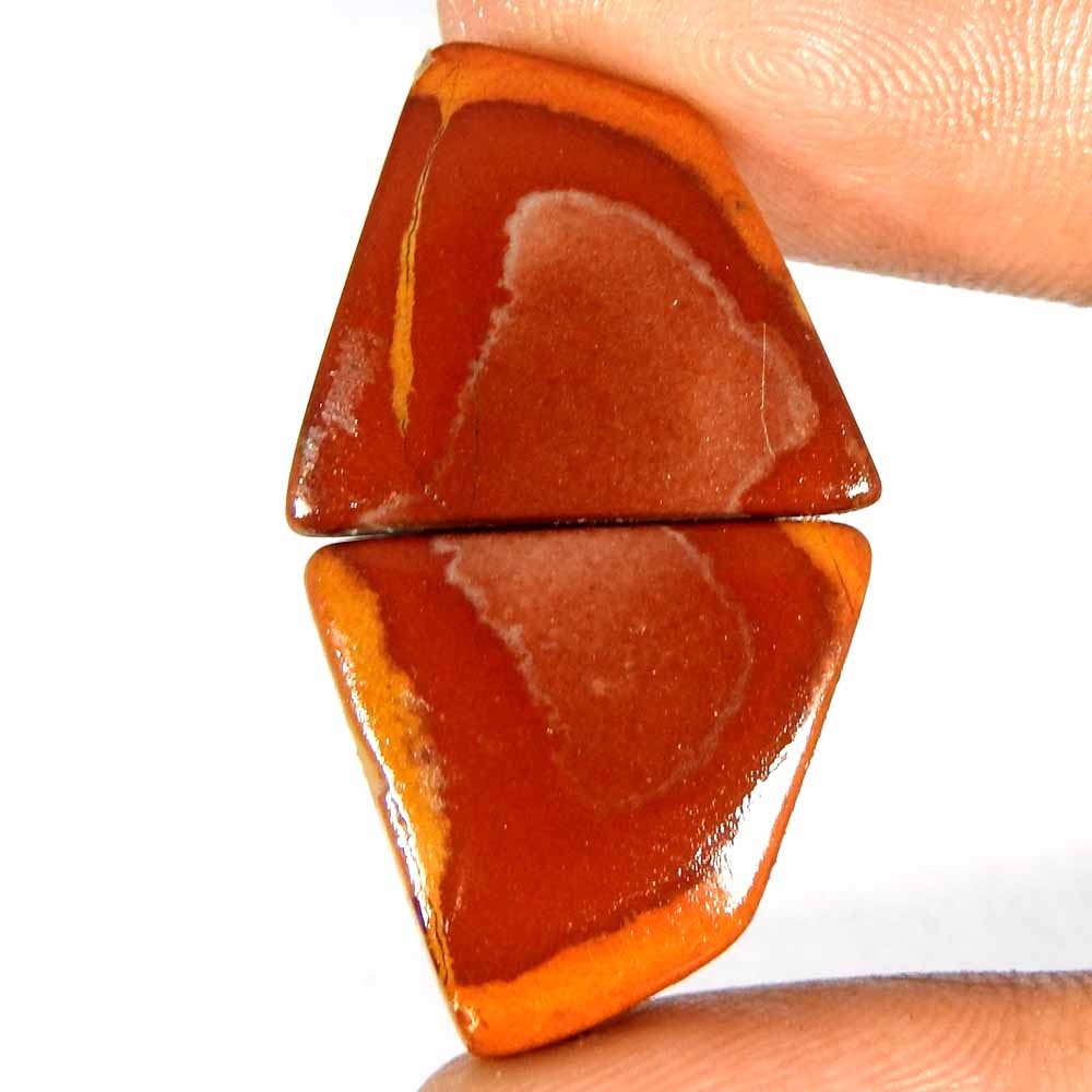 18.40Cts100%Natural Noreena Jasper Fancy Pair Cabochon Loose Gemstone