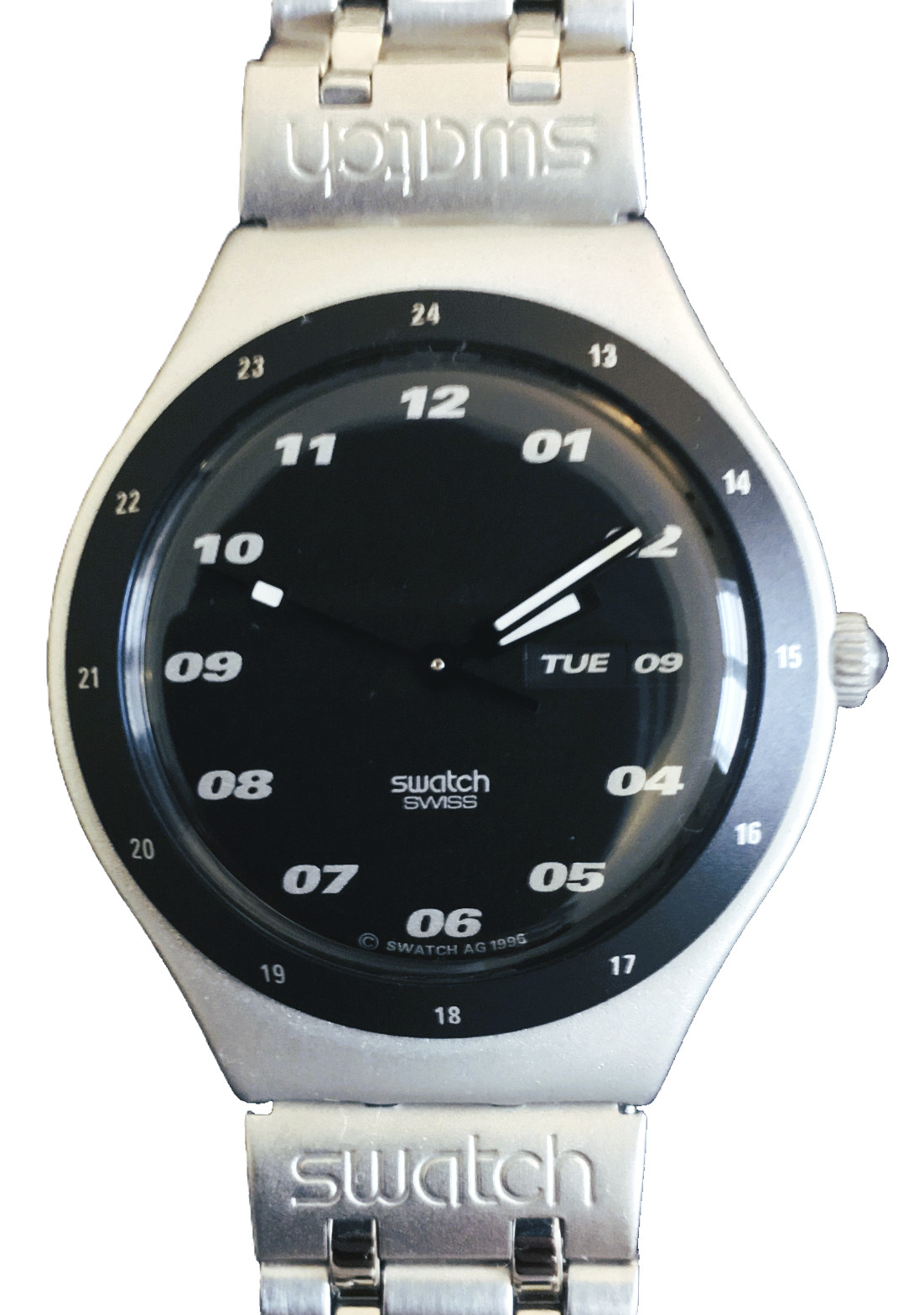 Swatch IRONY Big Space Rider YGS7000-A Unisex/Women’s Wristwatch, Extremely RARE
