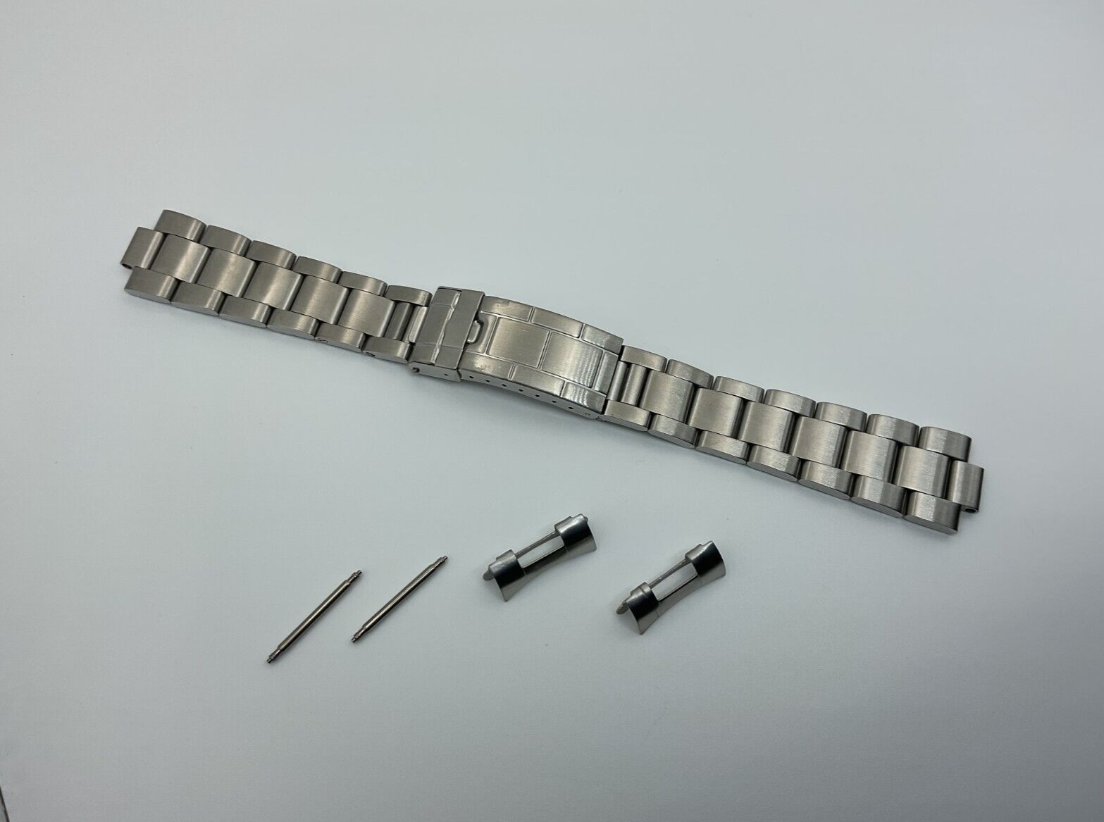 20MM SOLID OYSTER BAND BRACELET FOR 36MM 455B ROLEX SUBMARINER WITH FLIP-LOCK