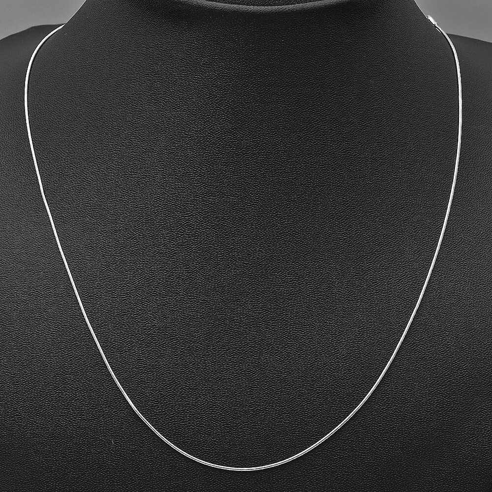 18 inch Snake Chain 925 Sterling Silver Jewelry 6114