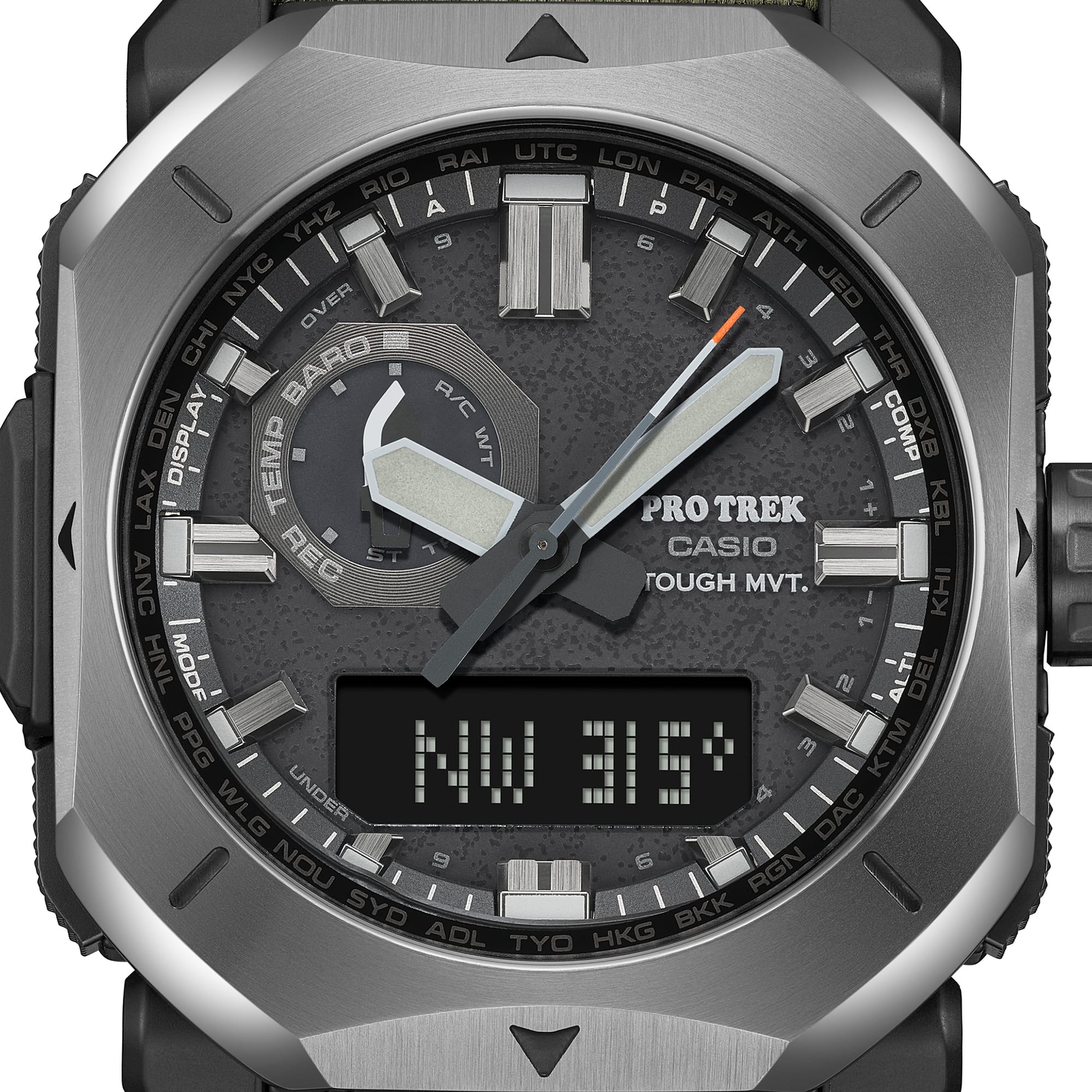 Casio Pro Trek PRW-6900YB-3JF Quartz Gray Dial 44.8 mm Watch