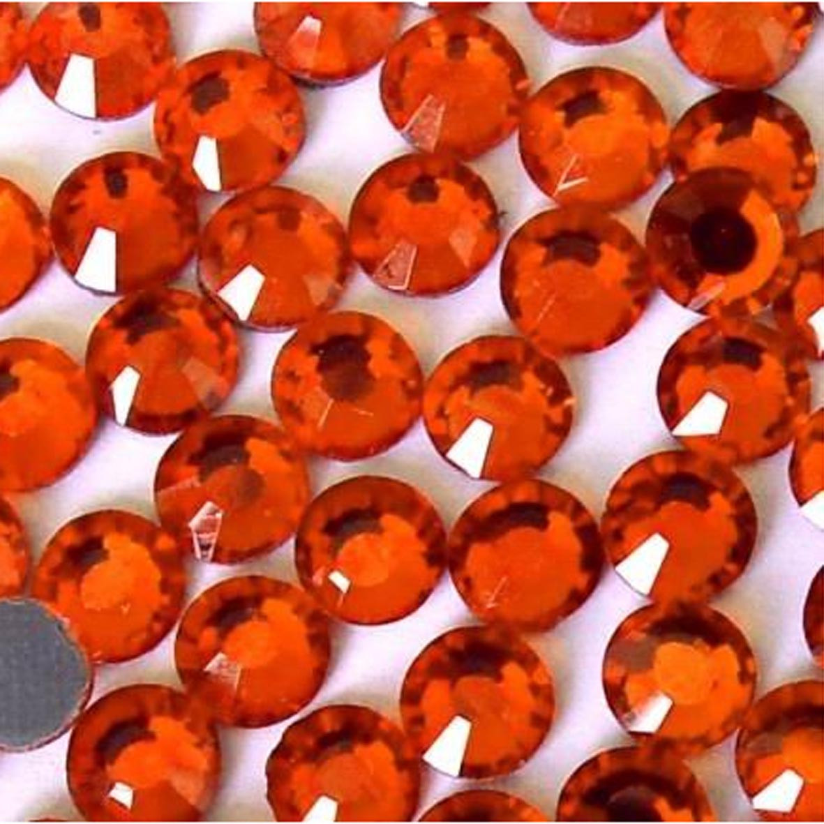 1440pcs Hot-Fix Iron-On Flatback Seed Beads Rhinestones Hyacinth SS10 3mm