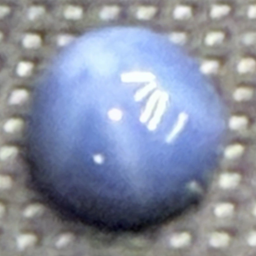 Natural Blue Oval Polished Star loose Sapphire Type, 1 Pc, 5.170 ct.