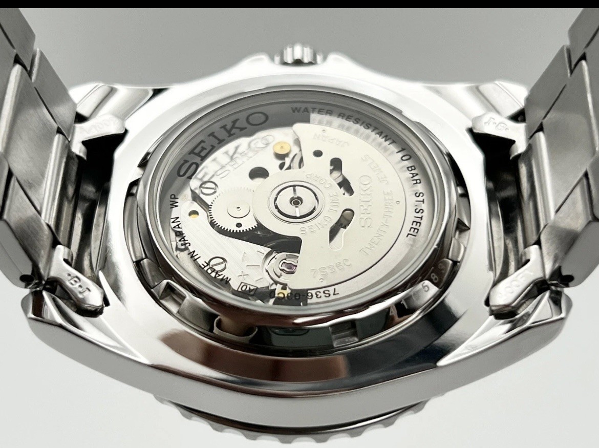 Seiko 5 Sports 7S36-03C0 SNZF17 Sea Urchin Automatic japan made Watch with Box