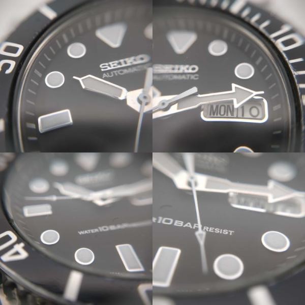 SEIKO Diver 7S26-0040 Black Case Size 40mm Wrist Size 18.5cm Used Watch #91023