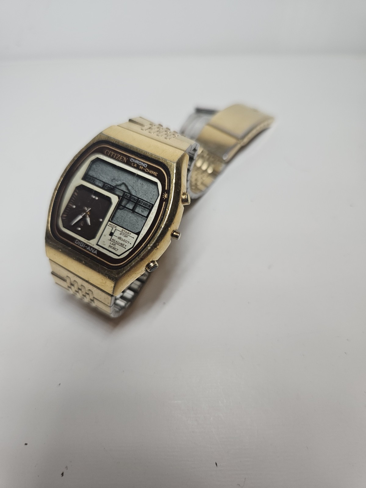 vintage Digi-Ana,Early Digital Watch Citizen 4195-24 non working