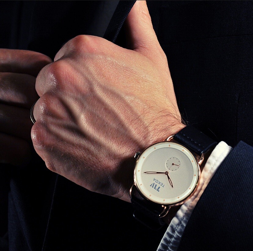 Watch Minimalist Casual Business Japan Movement for Men Women Ladies Rose Gold