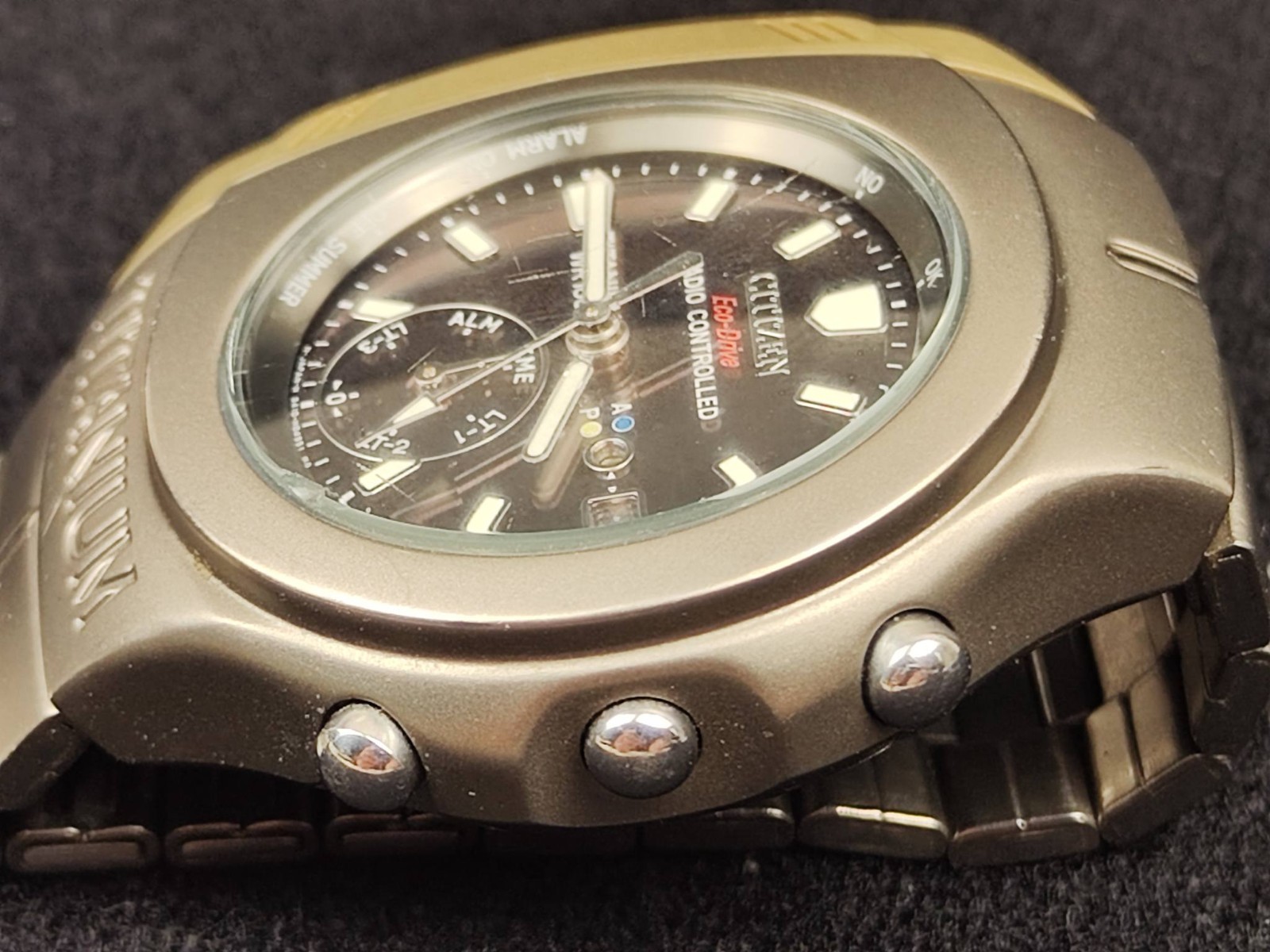 Citizen Eco-Drive 9415-H02004 TA Vintage Titanium Radio-Controlled Men’s Watch