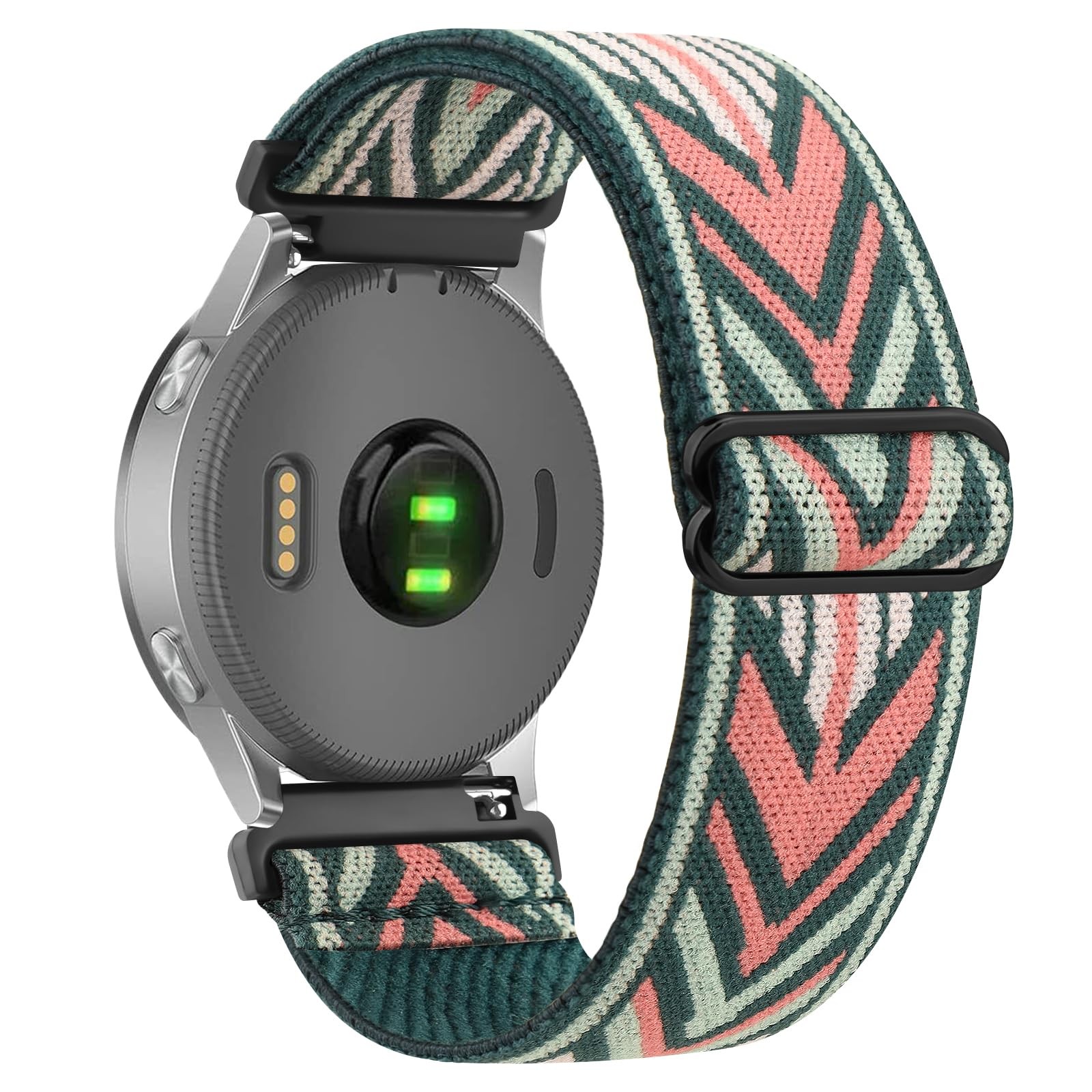 Elastic Watch Band Compatible with Garmin Vivoactive 4S / Venu 3S / Venu 2S /…