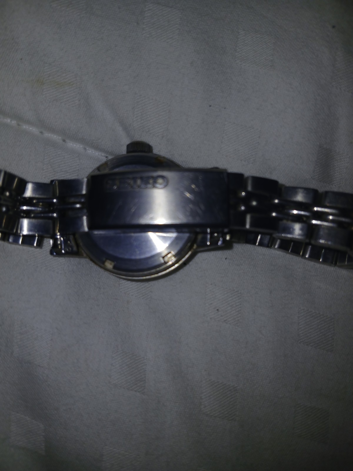 Seiko automatic Womens Quartz Stainless Steel Silver Dial Arabic 28-31.9mm Box