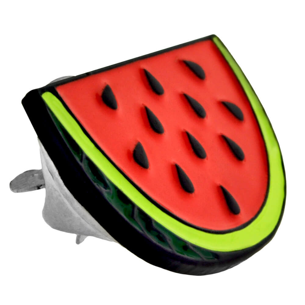 PinMart’s Summer Fruit Watermelon Lemon Avocado Strawberry Enamel Lapel Pin Set