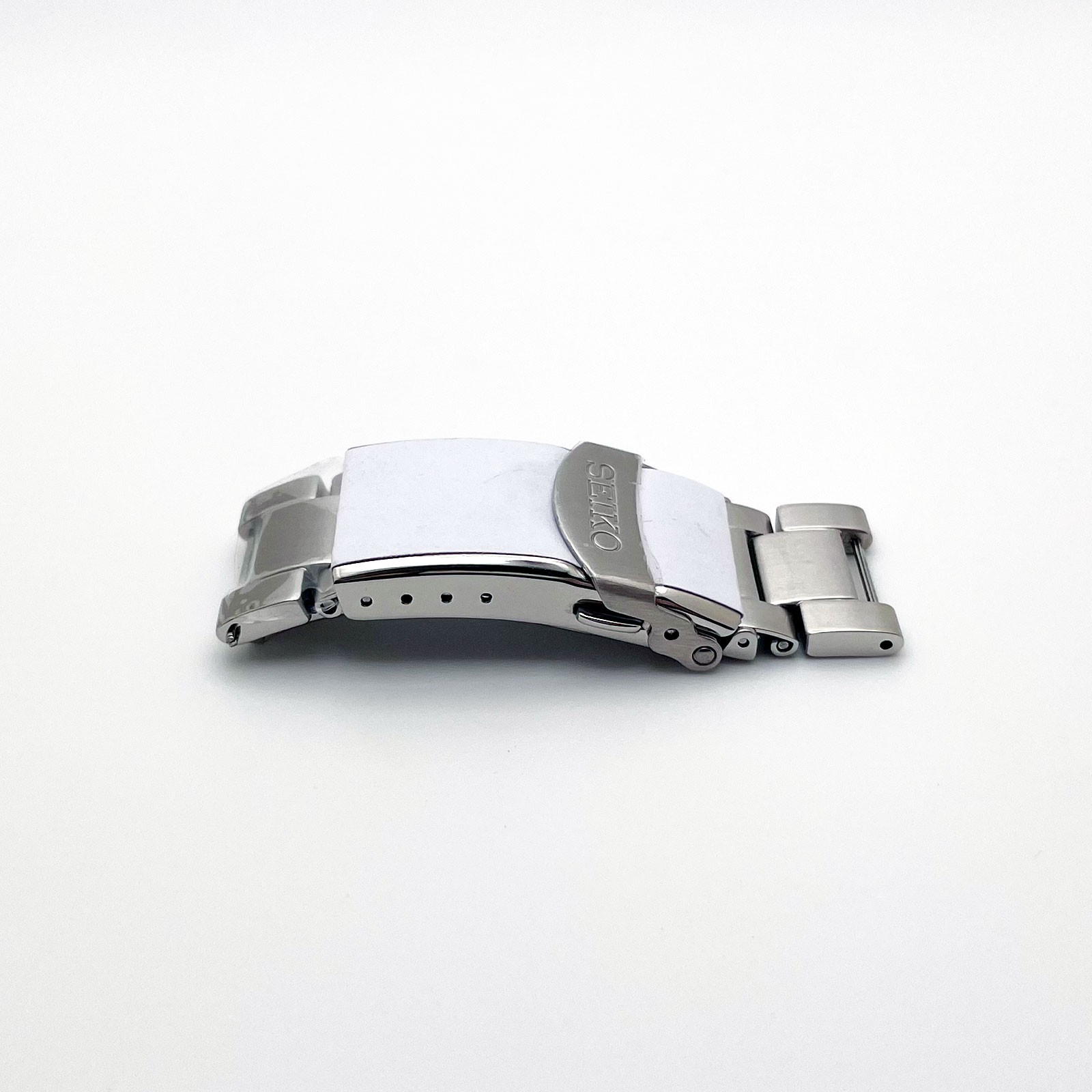 Seiko 5 Sports Watch Bracelet Clasp with Pins SRPD SRPK SRPL 42.5 mm Push Button