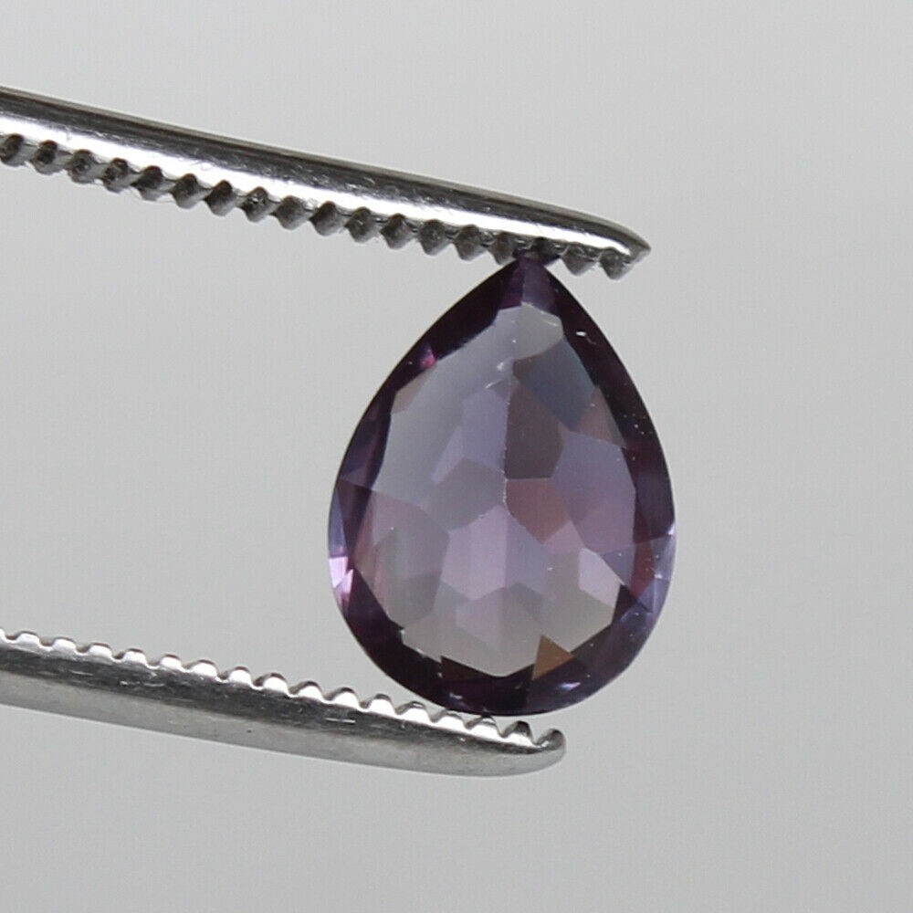 5 Carat. Natural Alexandrite Pear Cut Loose Gemstone Color Change Certified AAA