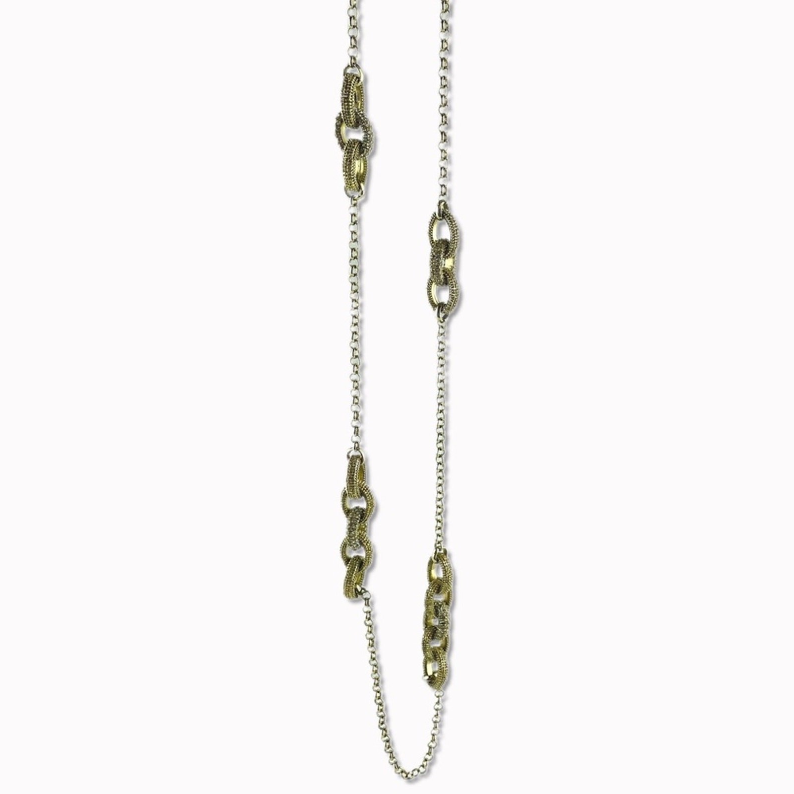 Banana Republic Pave Link Layering Necklace