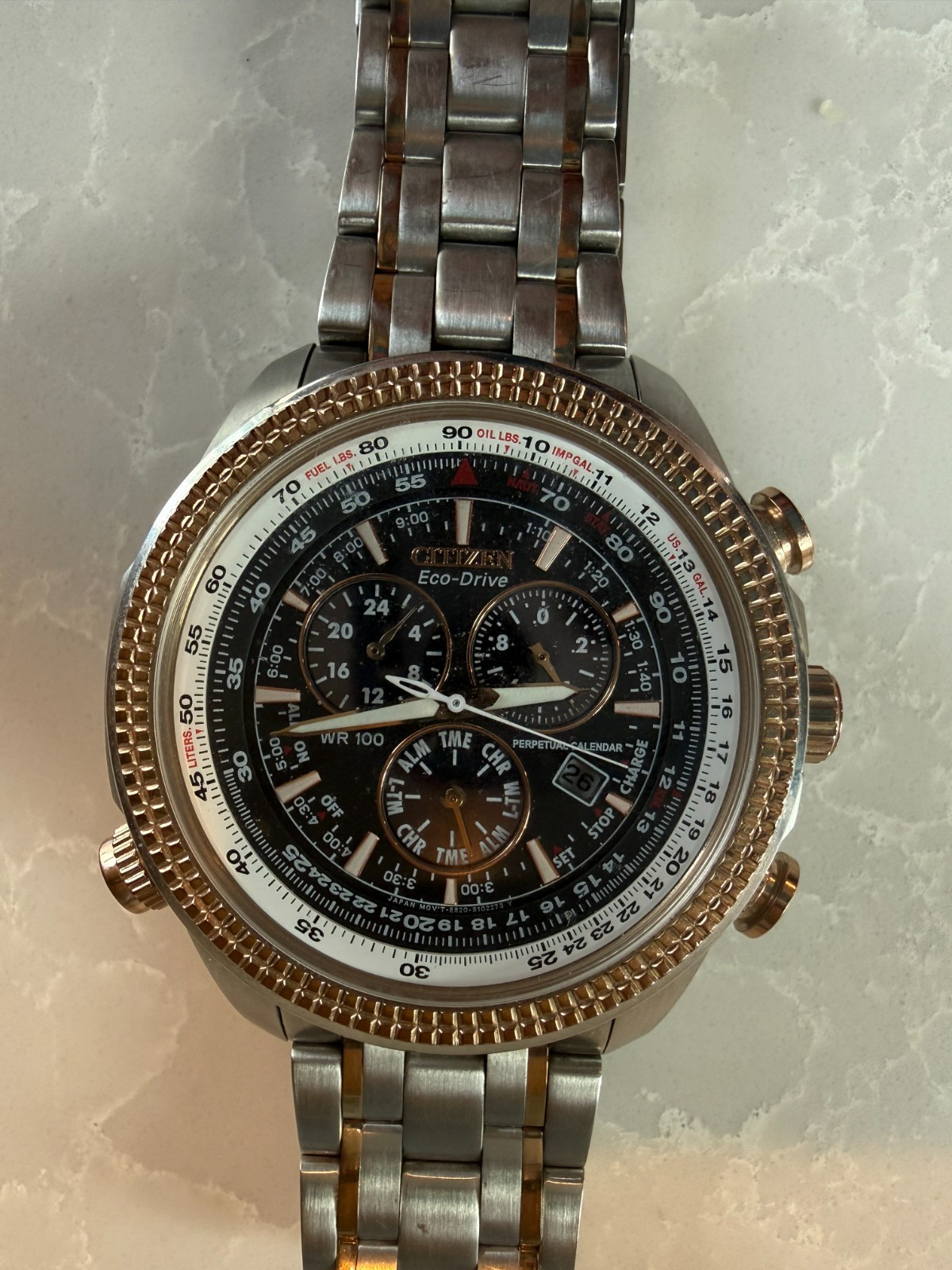 Citizen Eco-Drive Men’s Watch – Model E820-S094569 – Fully Functional