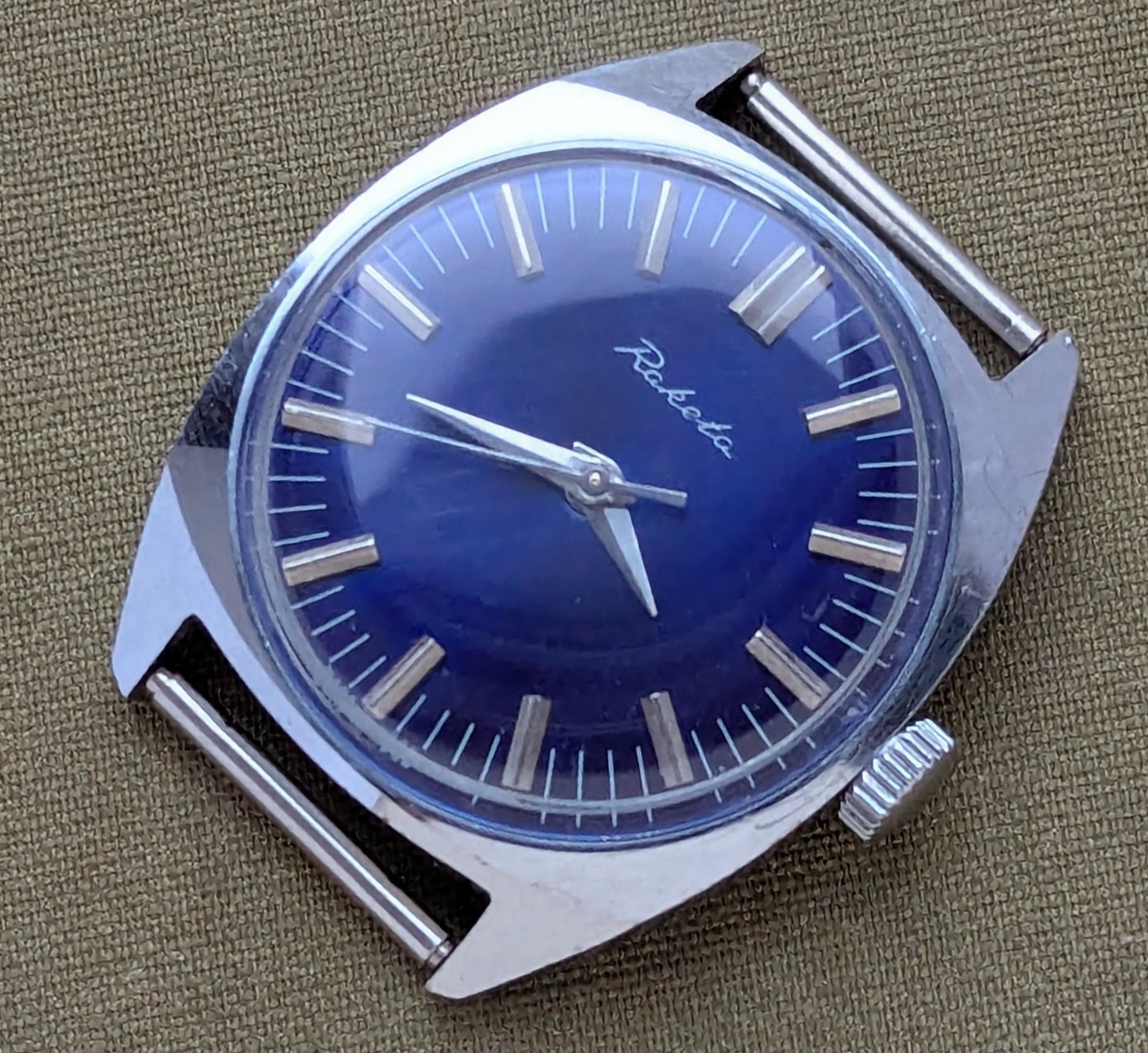 soviet-era Raketa cal.2609.НП by PChZ vintage mens watch ussr made