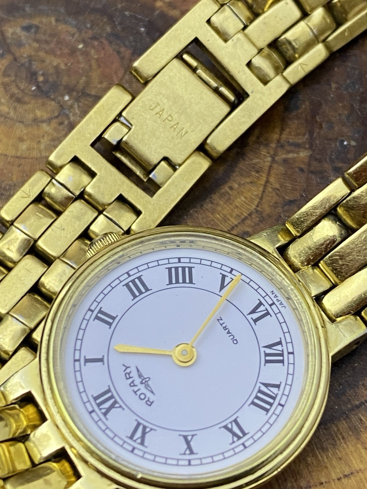 RARE UNIQUE Women’s SWISS Vintage 90’s Quartz Watch ROTARY #8956
