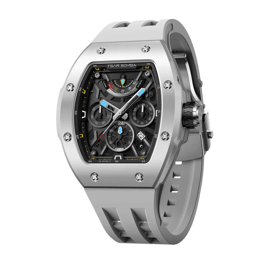 Tsar Bomba Atomic-Full Ceramic Edition Black Men’s Watch – TB8222C-04