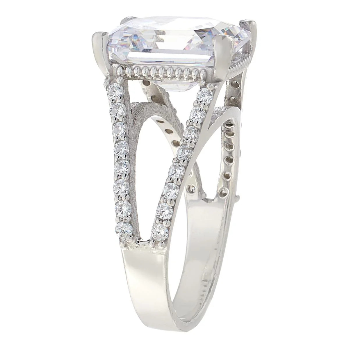 Absolute x Katharine McPhee 10.23ctw Engagement Ring, Size 10