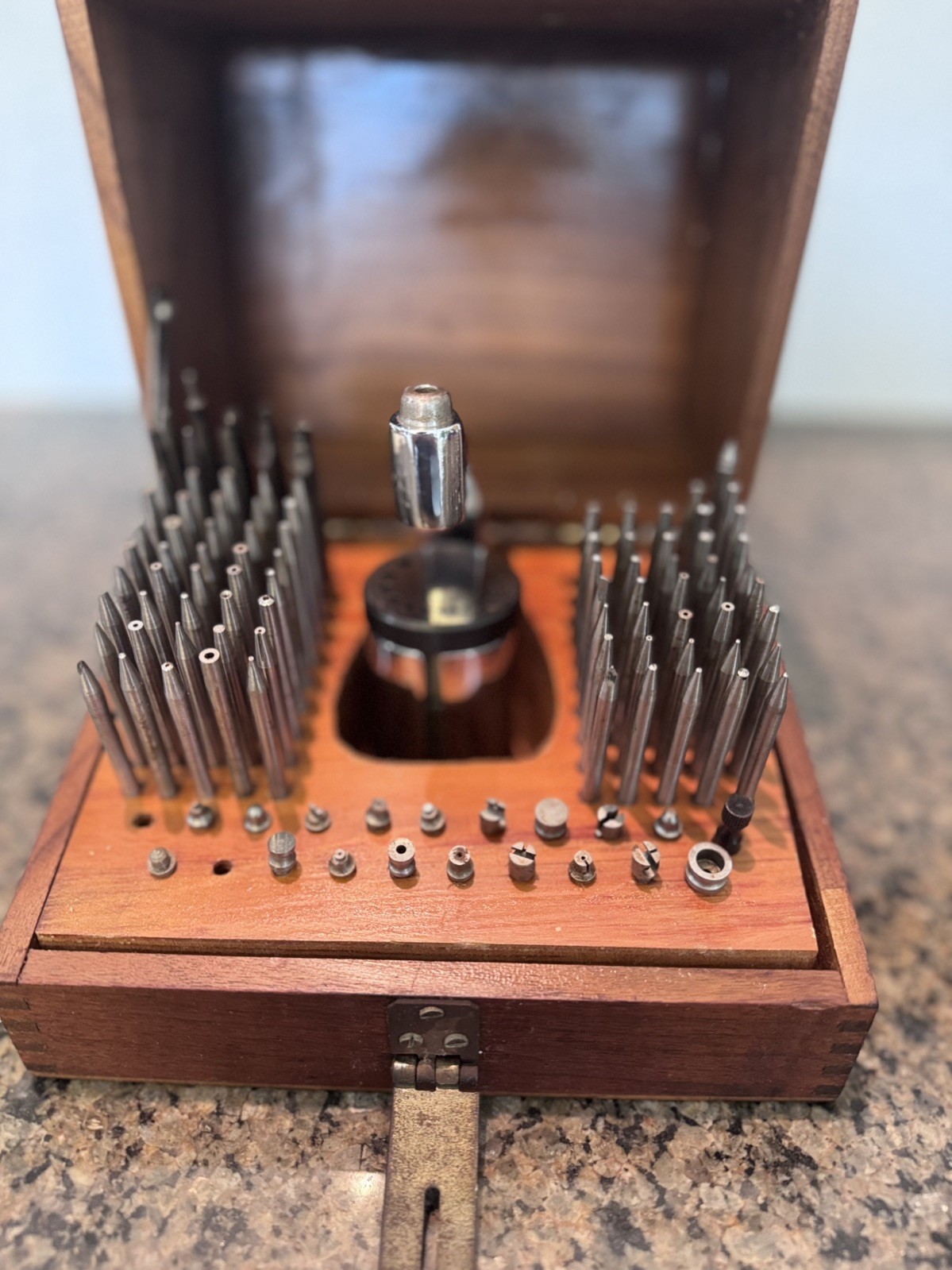 Vintage G & F Watch Staking Tool Set (G & F Manufacturing) incomplete set USA