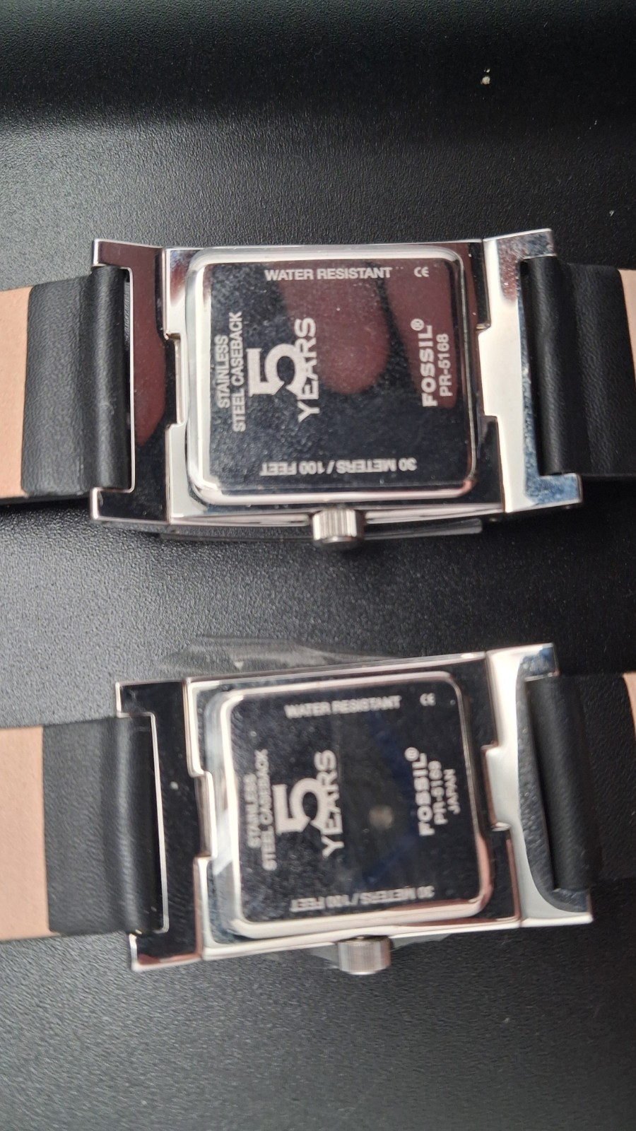 Fossil Watches – 5 years Edition- His and Hers – Tank – Like New