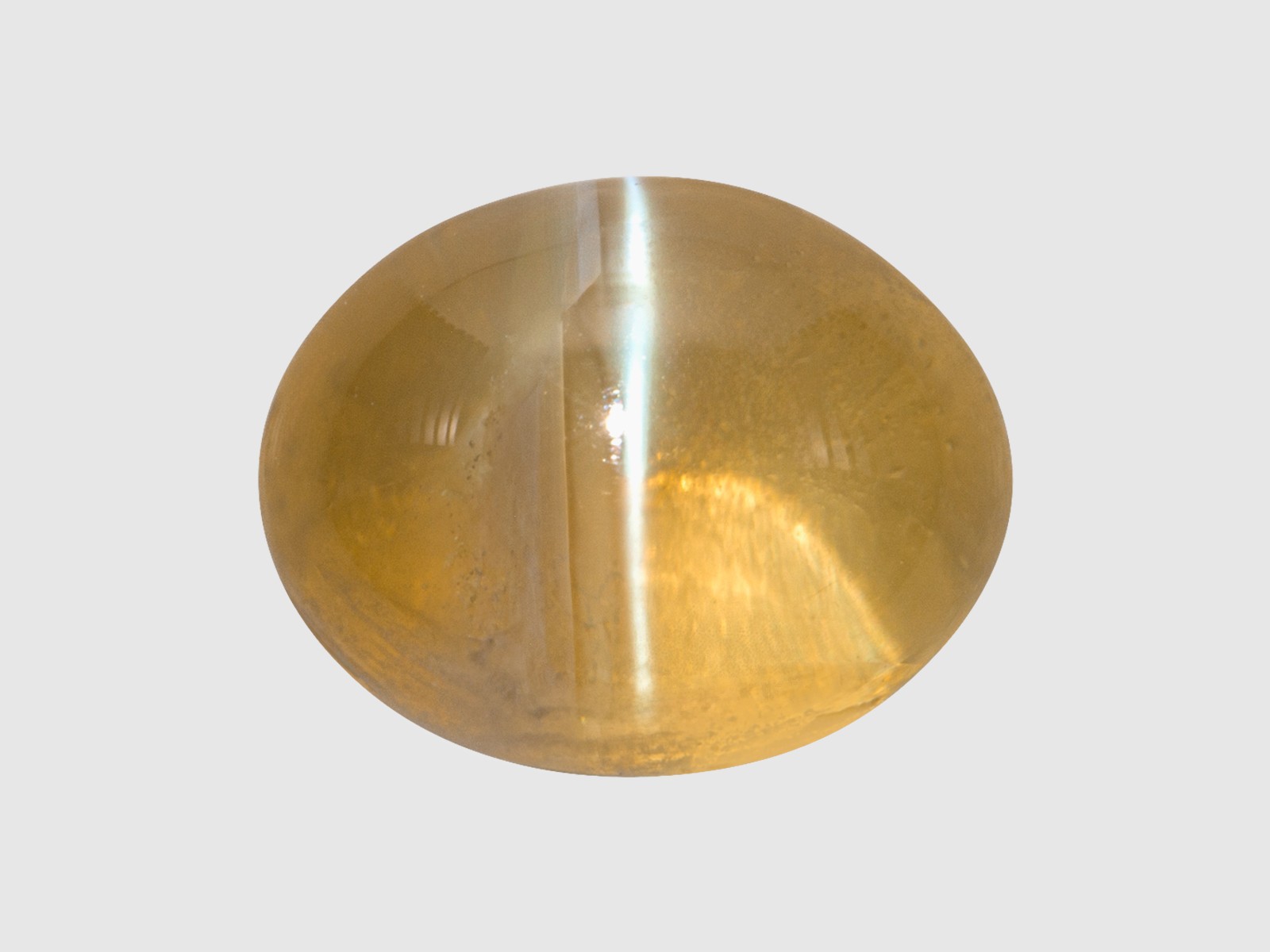 IGI Certified CEYLONESE Chrysoberyl Cat’s Eye 2.86 Ct. Natural Untreated OVAL