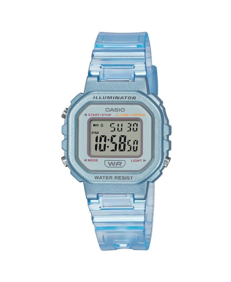 CASIO Women Digital Quartz Casual Watch Classic Dress Blue Dial Waterproof Recta
