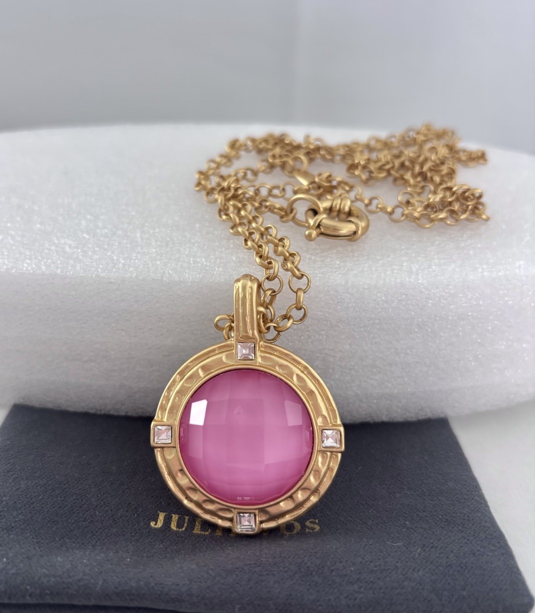 Brand New, Julie Vos Gemstone Statement Necklace